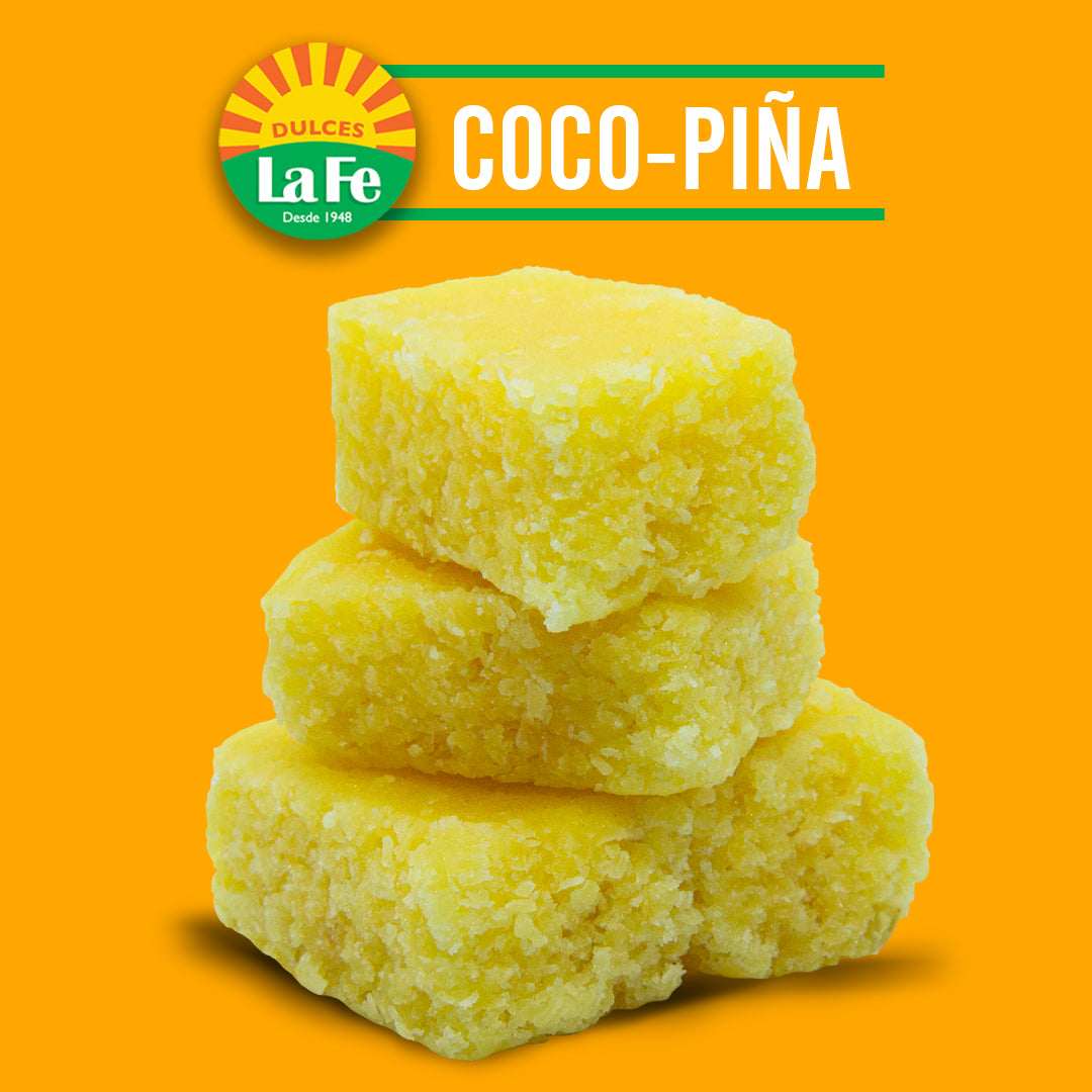 DULCE TIPICO DULCE DE COCO PIÑA - 12 PER PACK