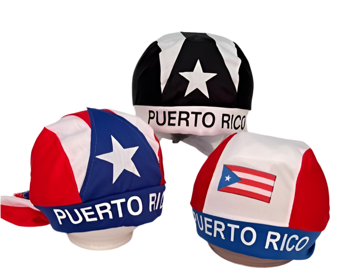DURAG CON BANDERA DE PUERTO RICO