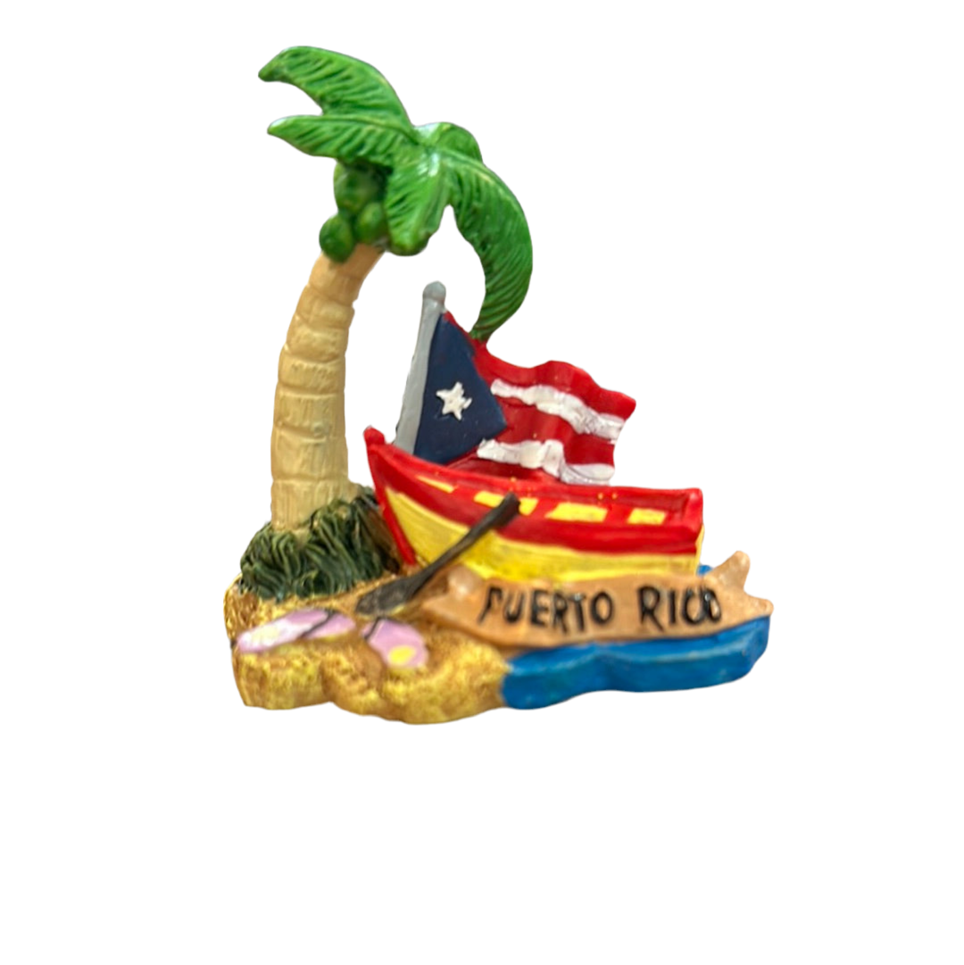 SOUVENIR DE PUERTO RICO W/ BOAT