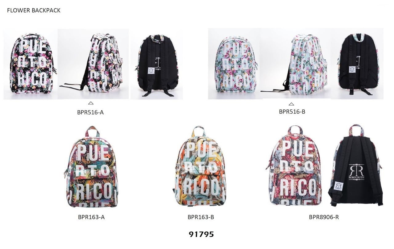 Puerto Rico Back Pack - BPR516