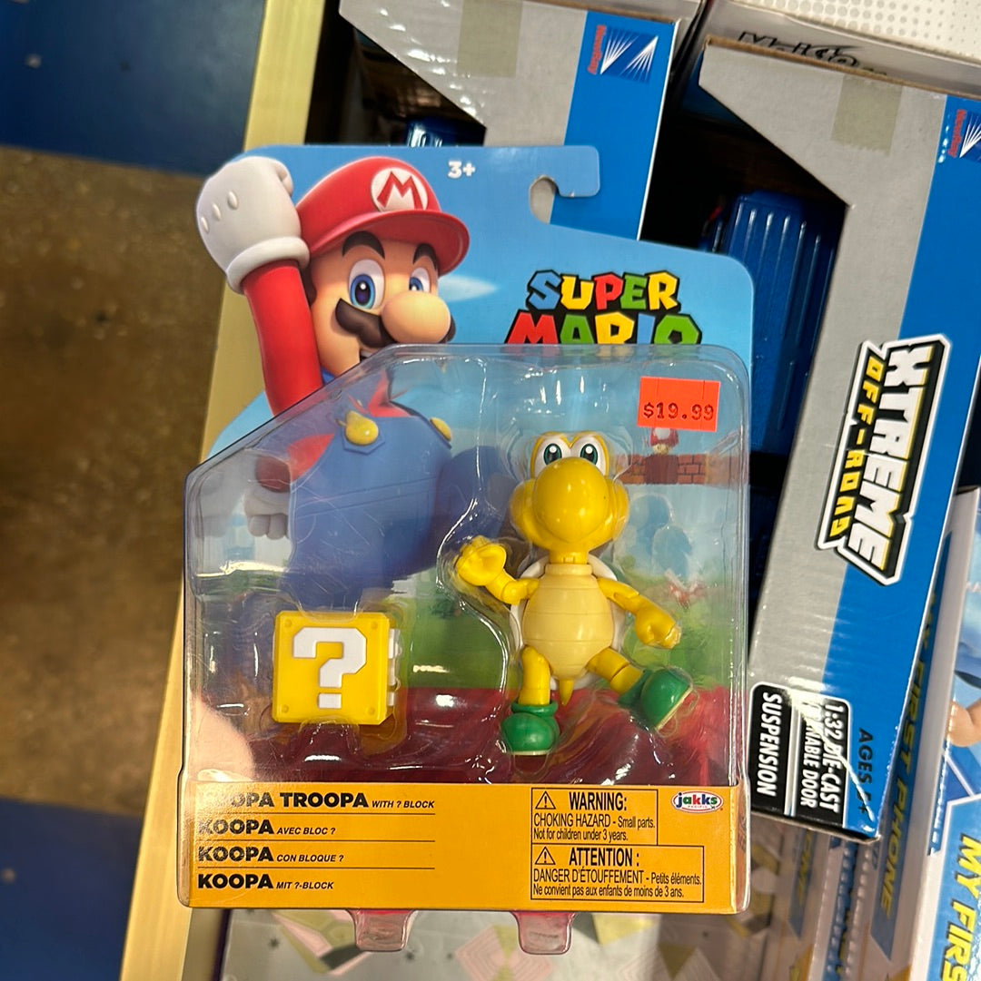 KOOPA TROOPA WITH 2 BLOCK