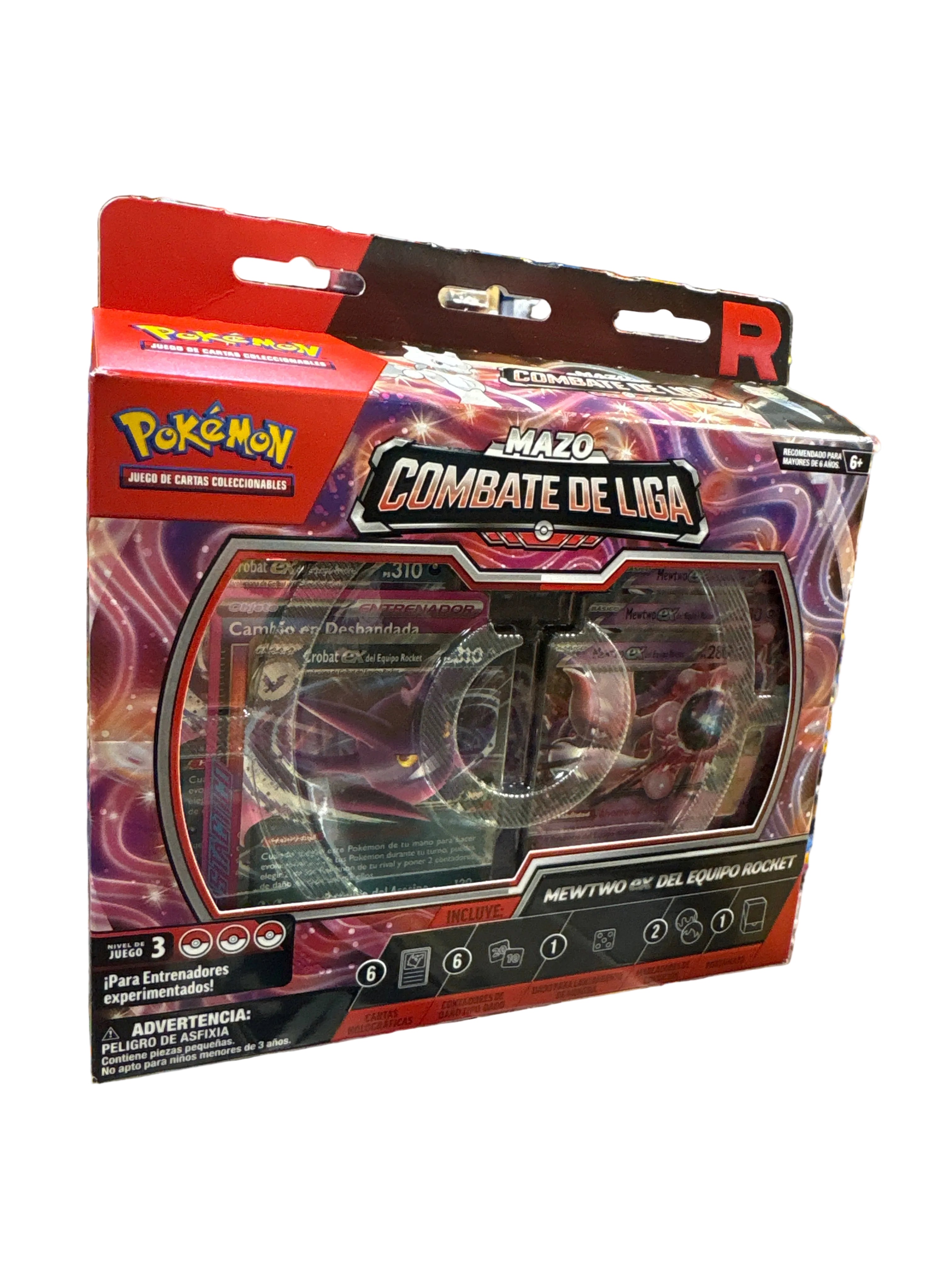 TEAM ROCKET MEWTWO EX LEAGUE BATTLE DECK (SPANISH) - POKÉMON