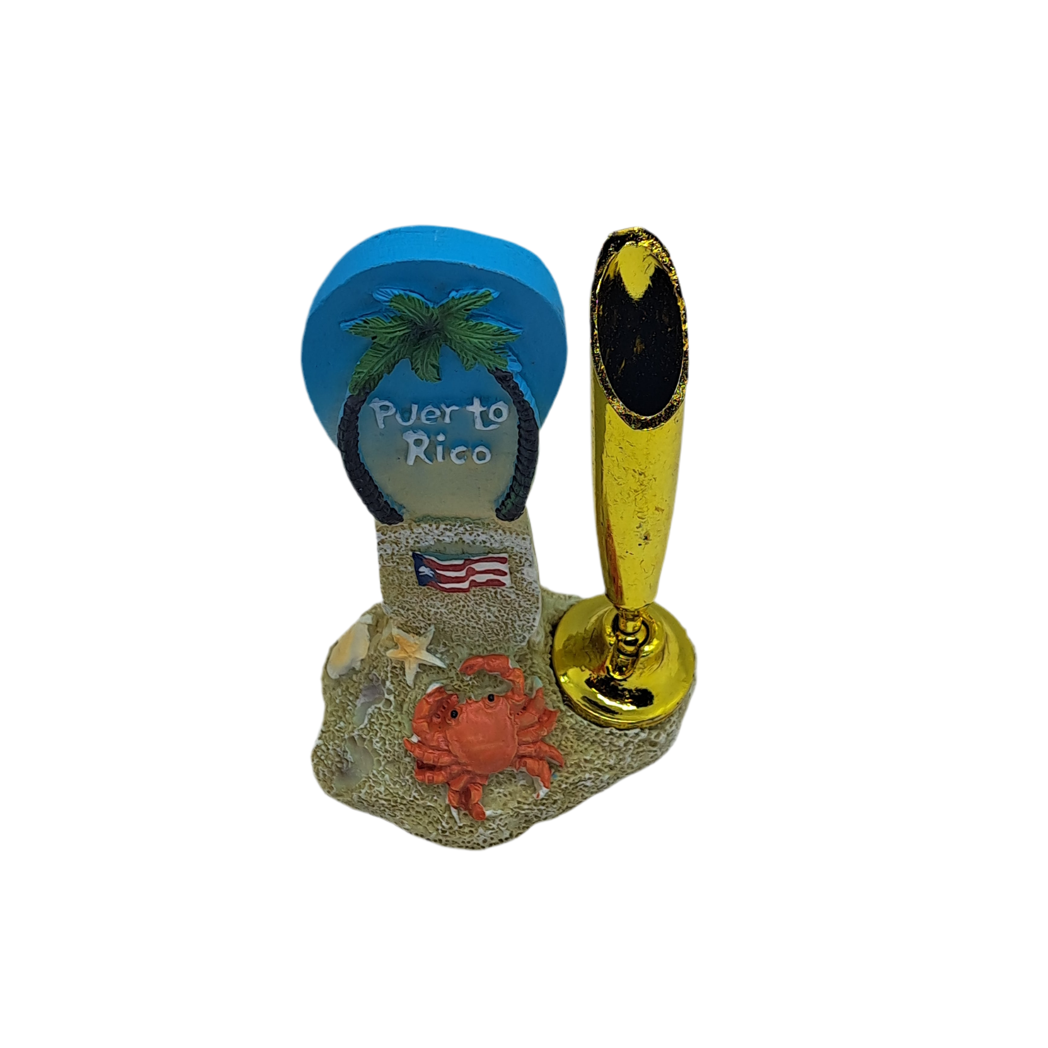 LAPICERO CHANCLETA PUERTO RICO- PEN HOLDER PUERTO RICO CHANCLETA