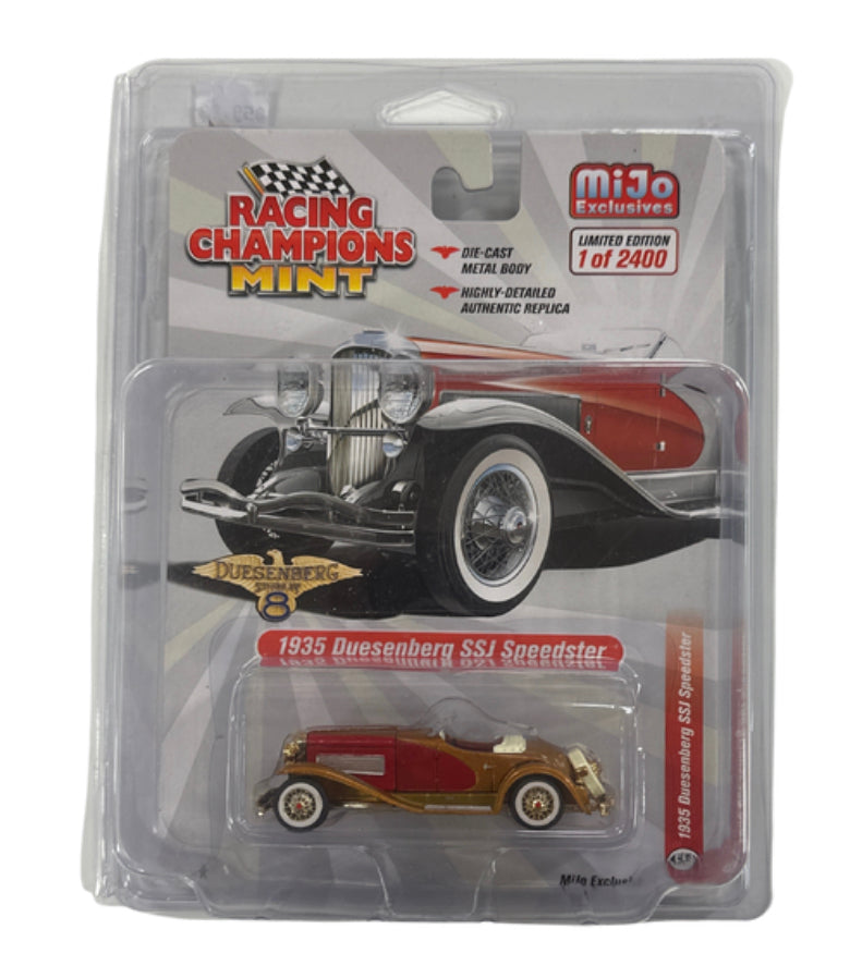 1:64 RACING CHAMPIONS MINT 1935 DUESENBERG SSJ SPEEDSTER "CHASE" *RARE EDITION* (VARIACION COLOR)