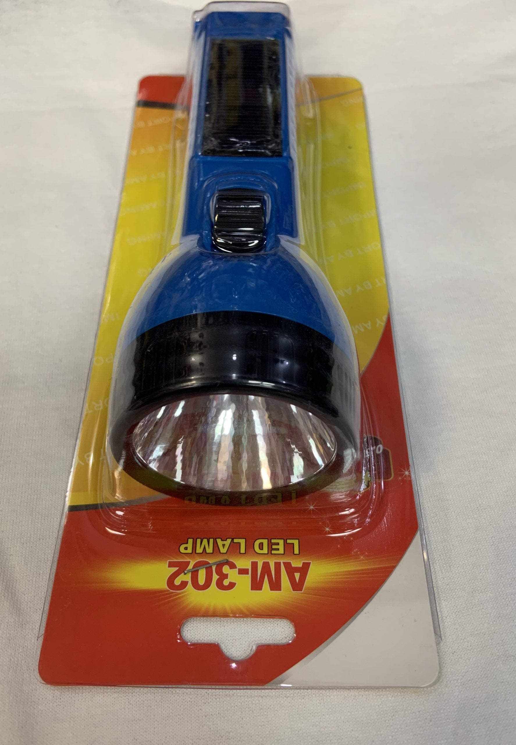 Linterna Led Recargable con placa solar