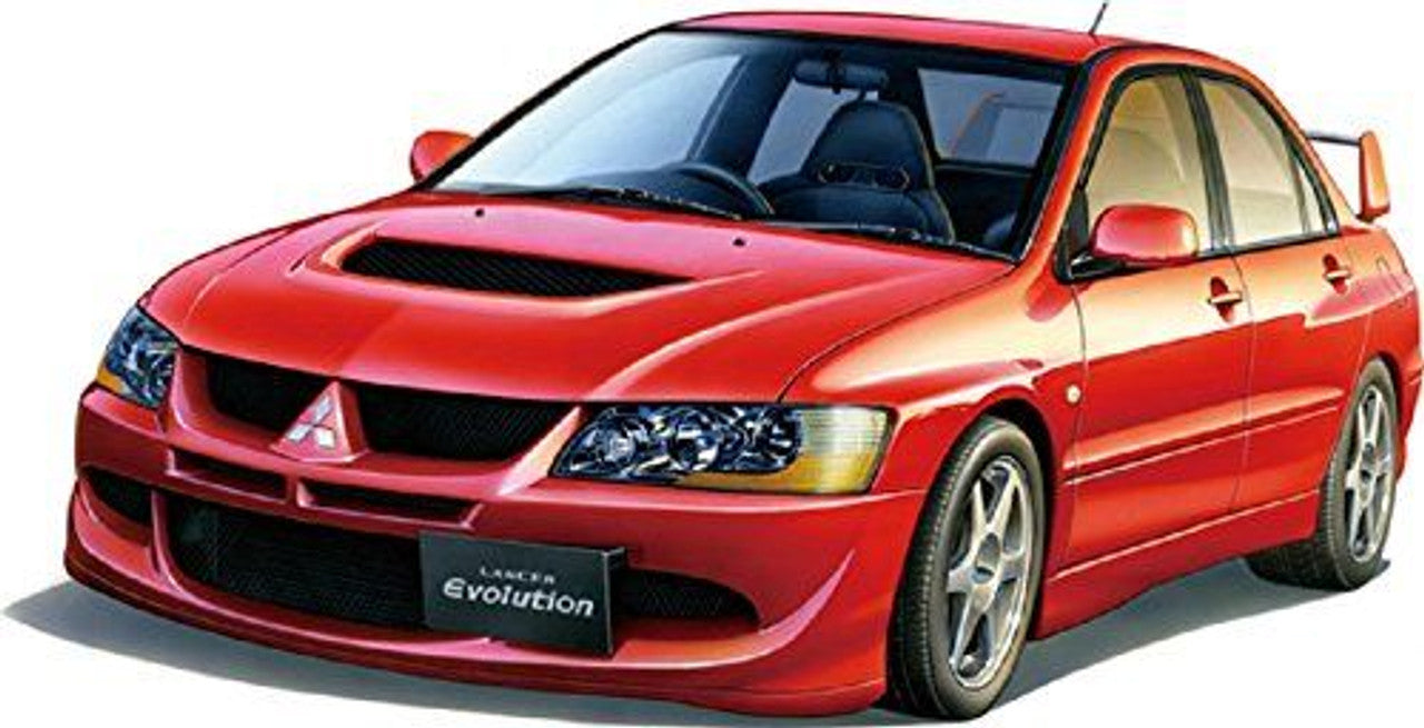 1/24 MITSUBISHI LANCER EVOLUTION VIII GSR PLASTIC MODEL KIT - FUJIMI