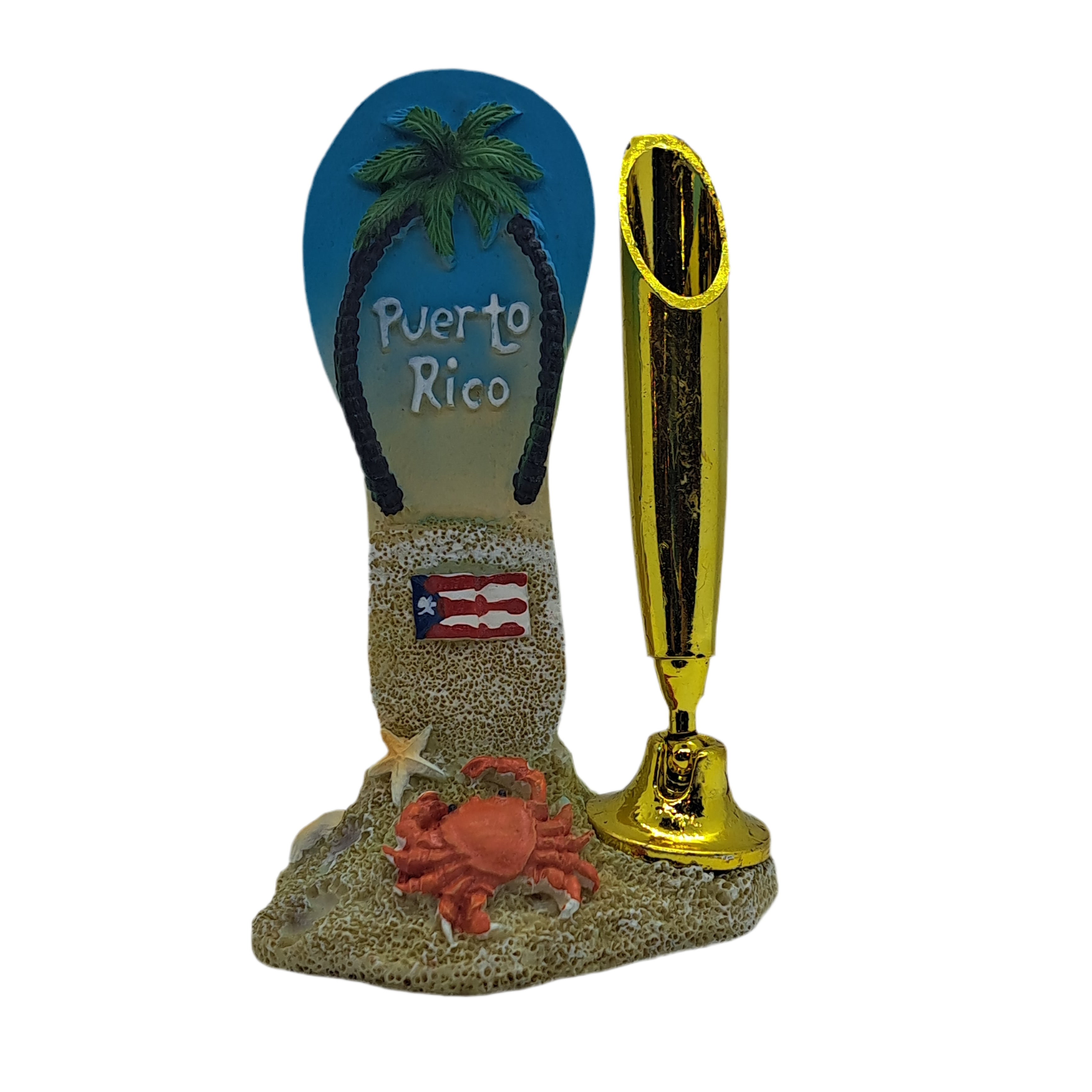 LAPICERO CHANCLETA PUERTO RICO- PEN HOLDER PUERTO RICO CHANCLETA