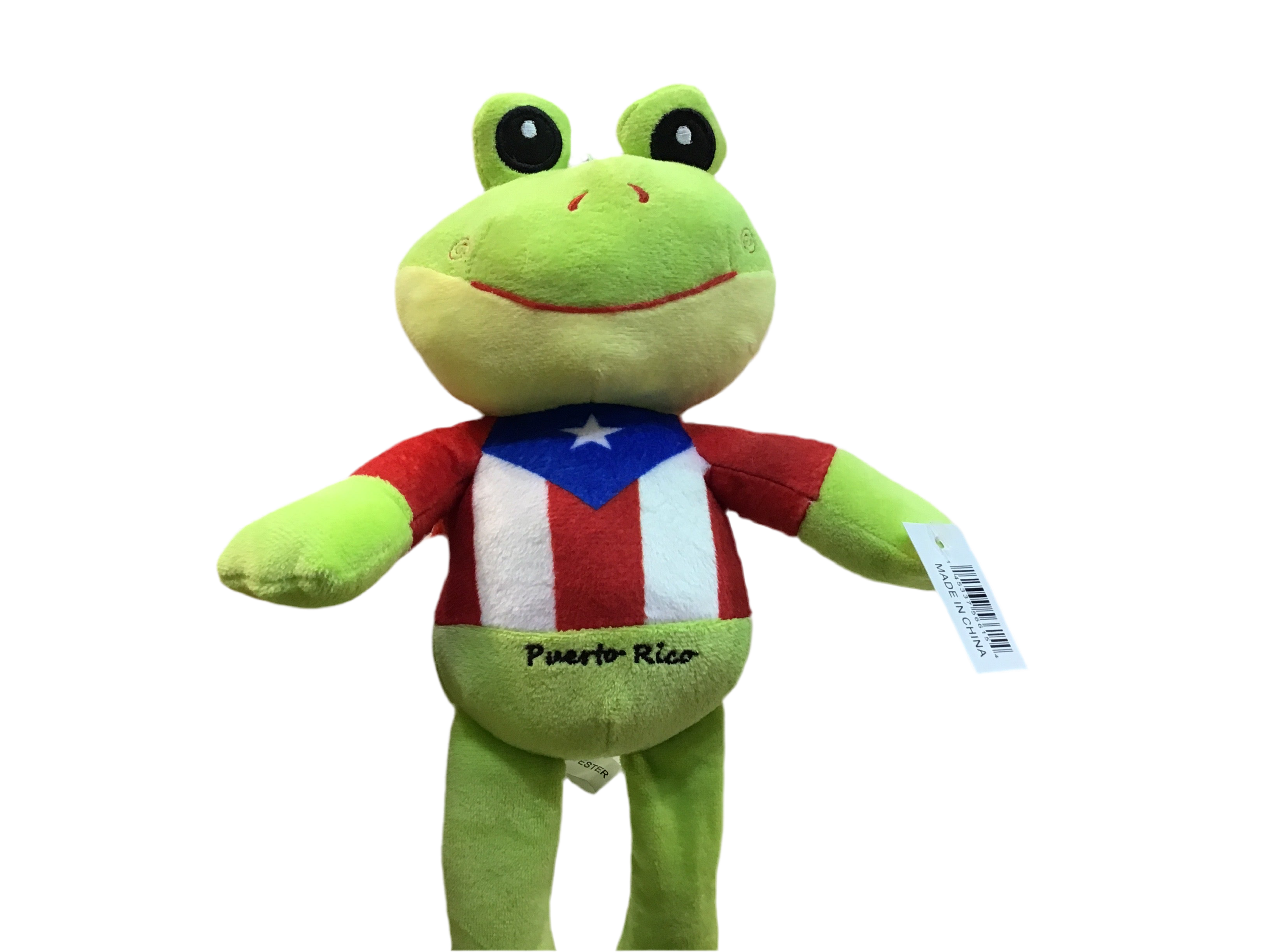 SMALL COQUI PLUSH PUERTO RICO -PELUCHE COQUI PEQUEÑO PUERTO RICO