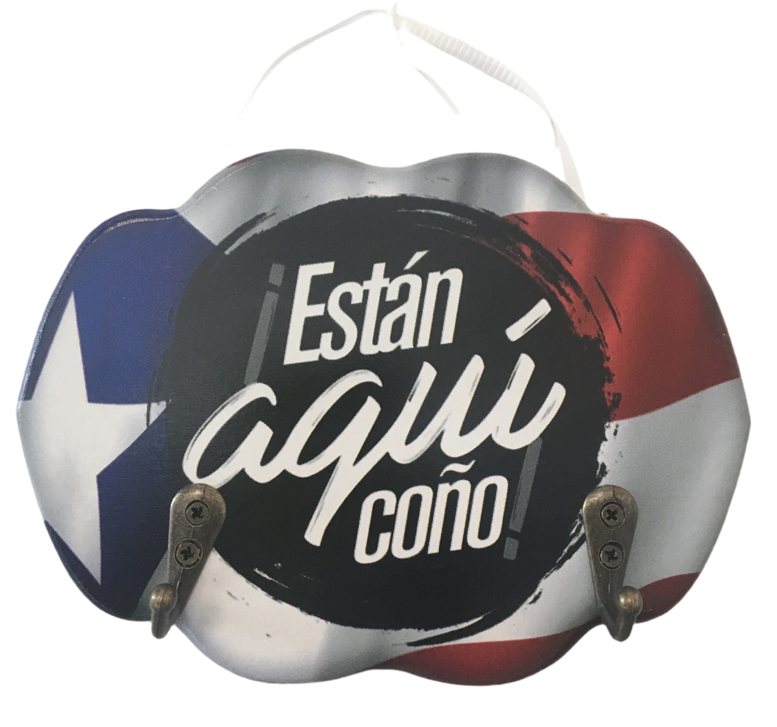Porta llave ovalado - ¡Aquí estan coño!