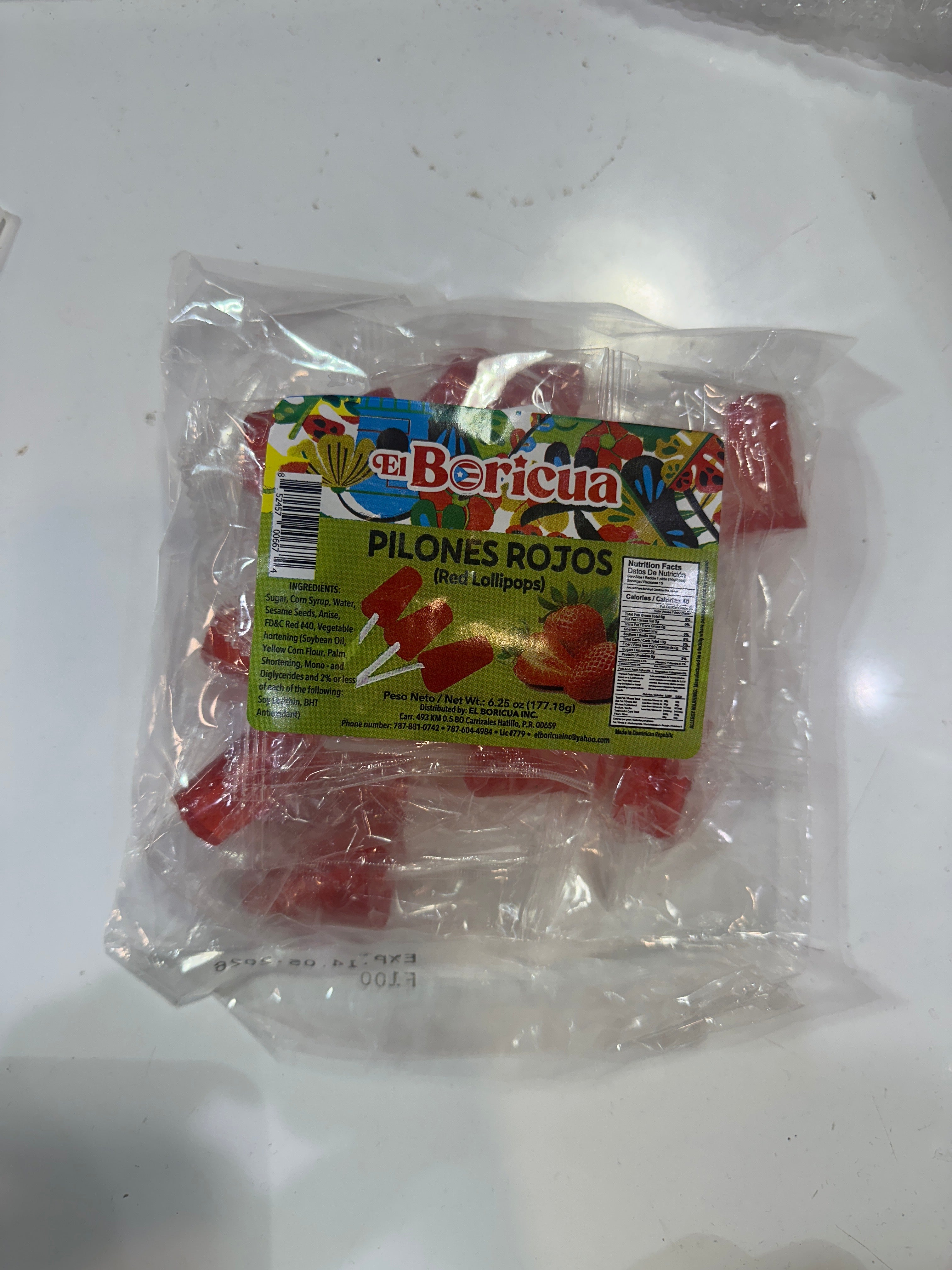 PILONES ROJOS - RED LOLIPOPS PACK