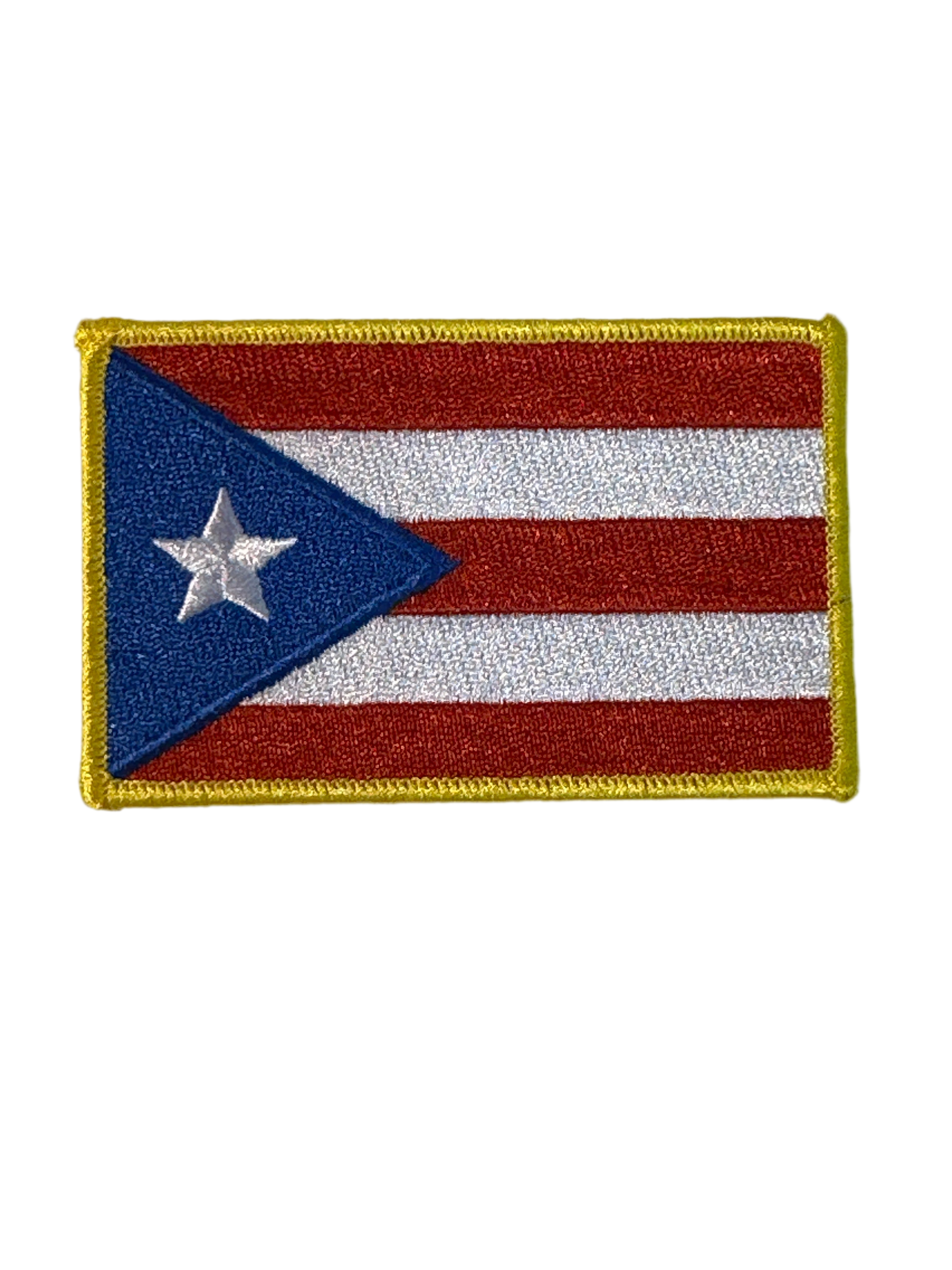 PARCHE DE BANDERA DE PUERTO RICO DE 3,5" X 2,5"