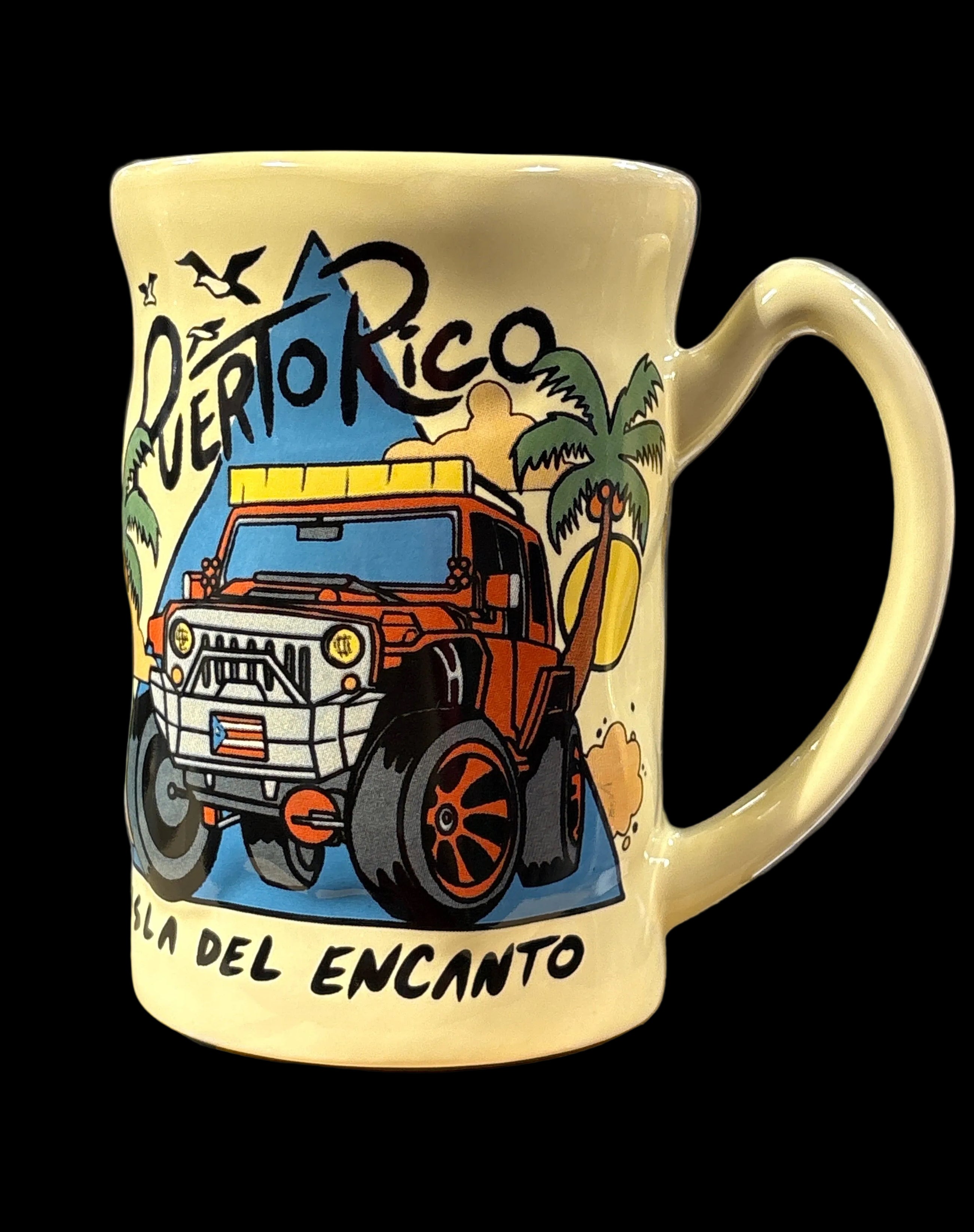 TAZA A RELIEVE JEEP PUERTO RICO