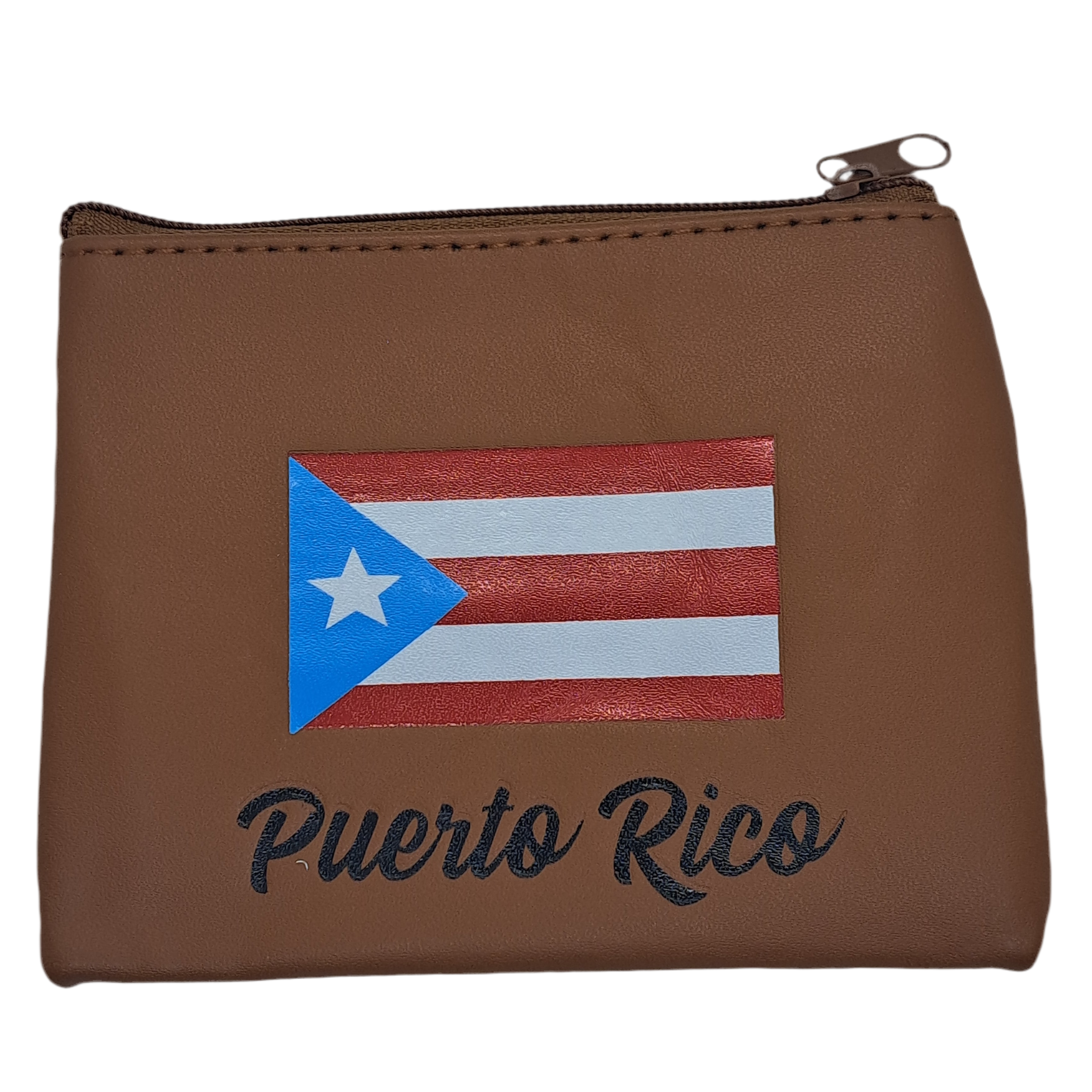 MONEDERO BANDERA DE PUERTO RICO - PR.  COIN PURSE