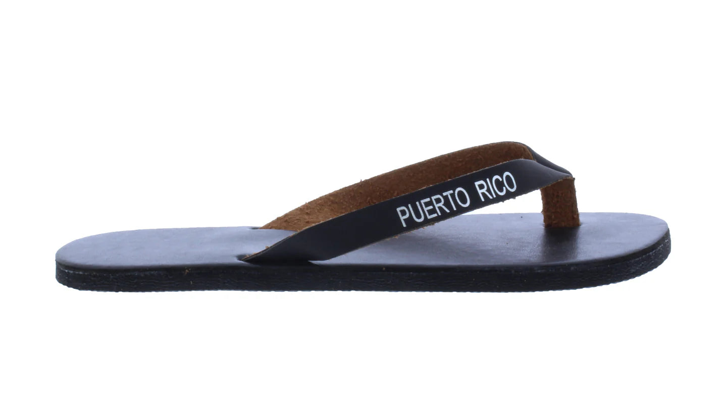 ZAPATILLAS PUERTO RICO PIEL NEGRA