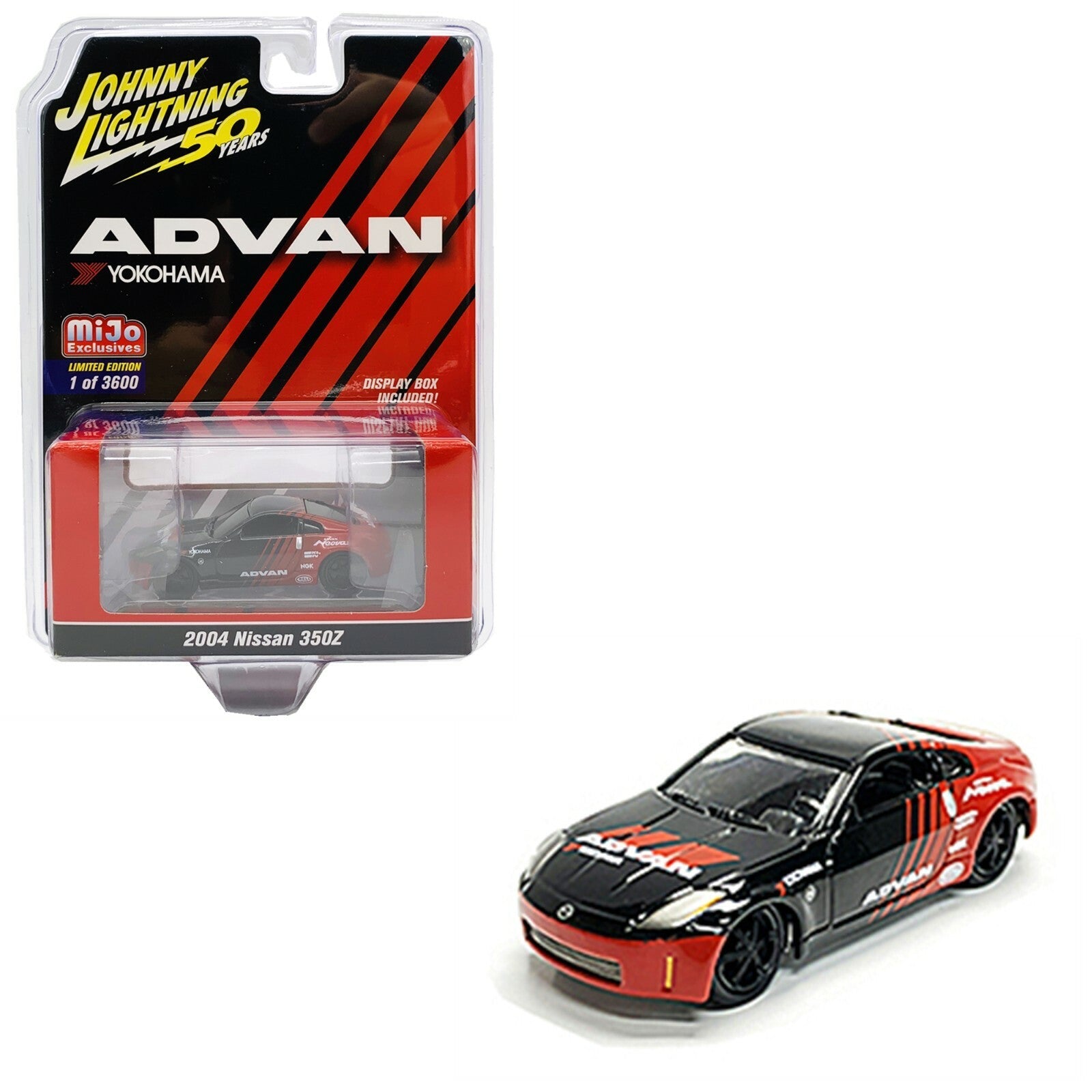 1/64 2004 NISSAN 350Z ADVAN YOKOHAMA
