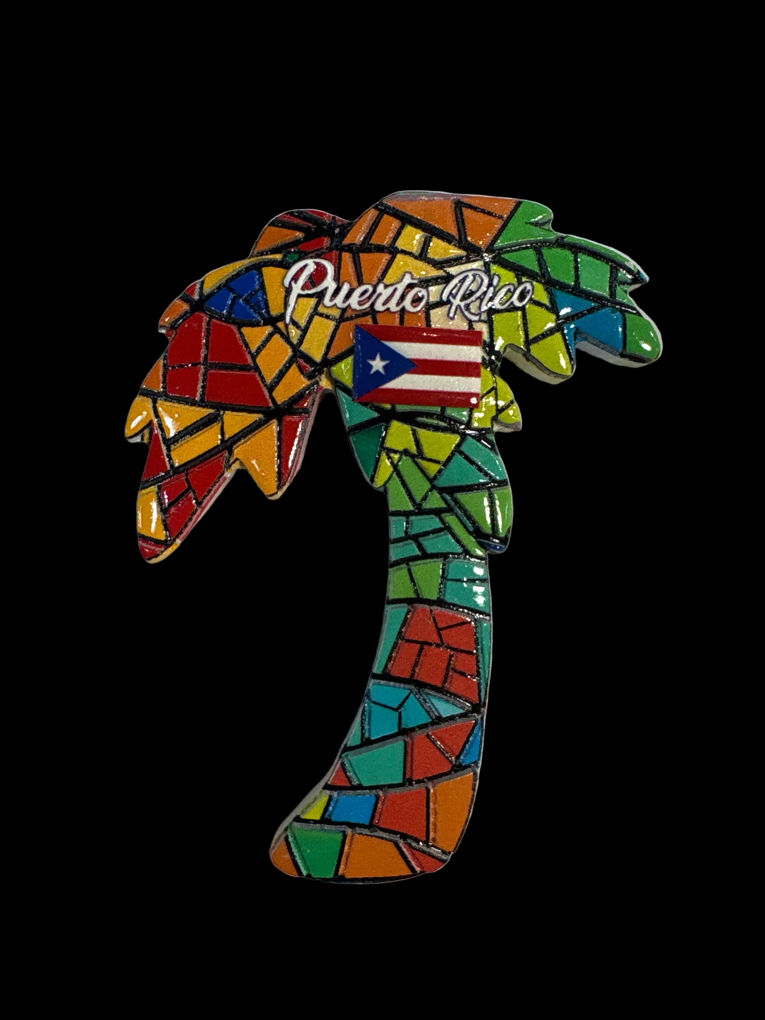 MAGNET OF PALMA MOSAICO PUERTO RICO