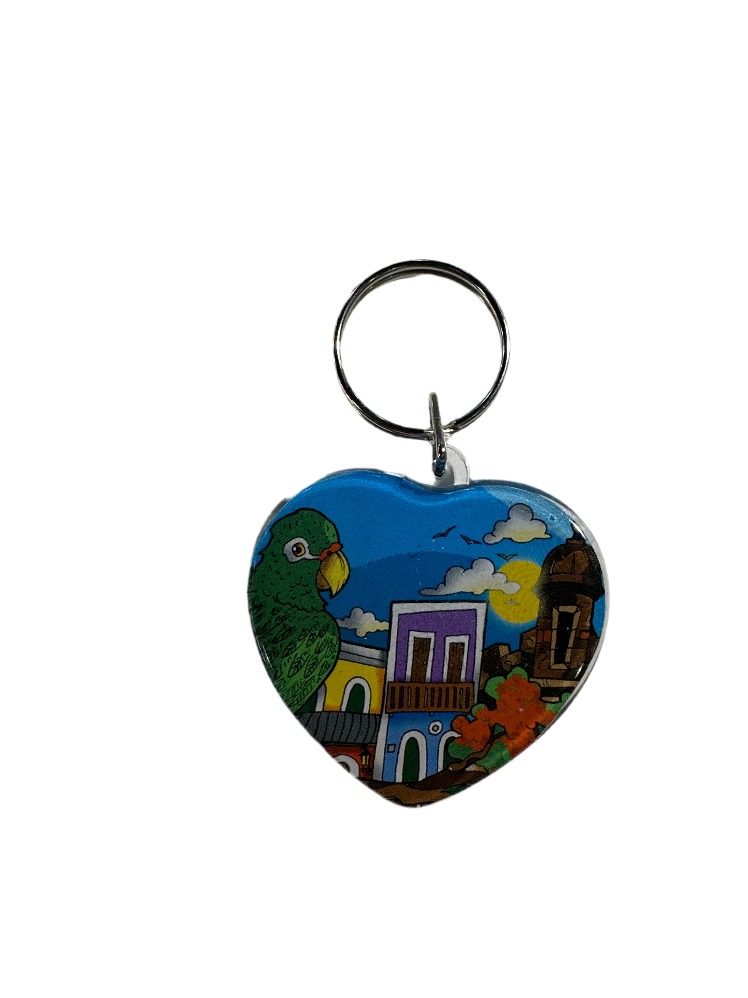 LLAVERO CORAZÓN DE PUERTO RICO