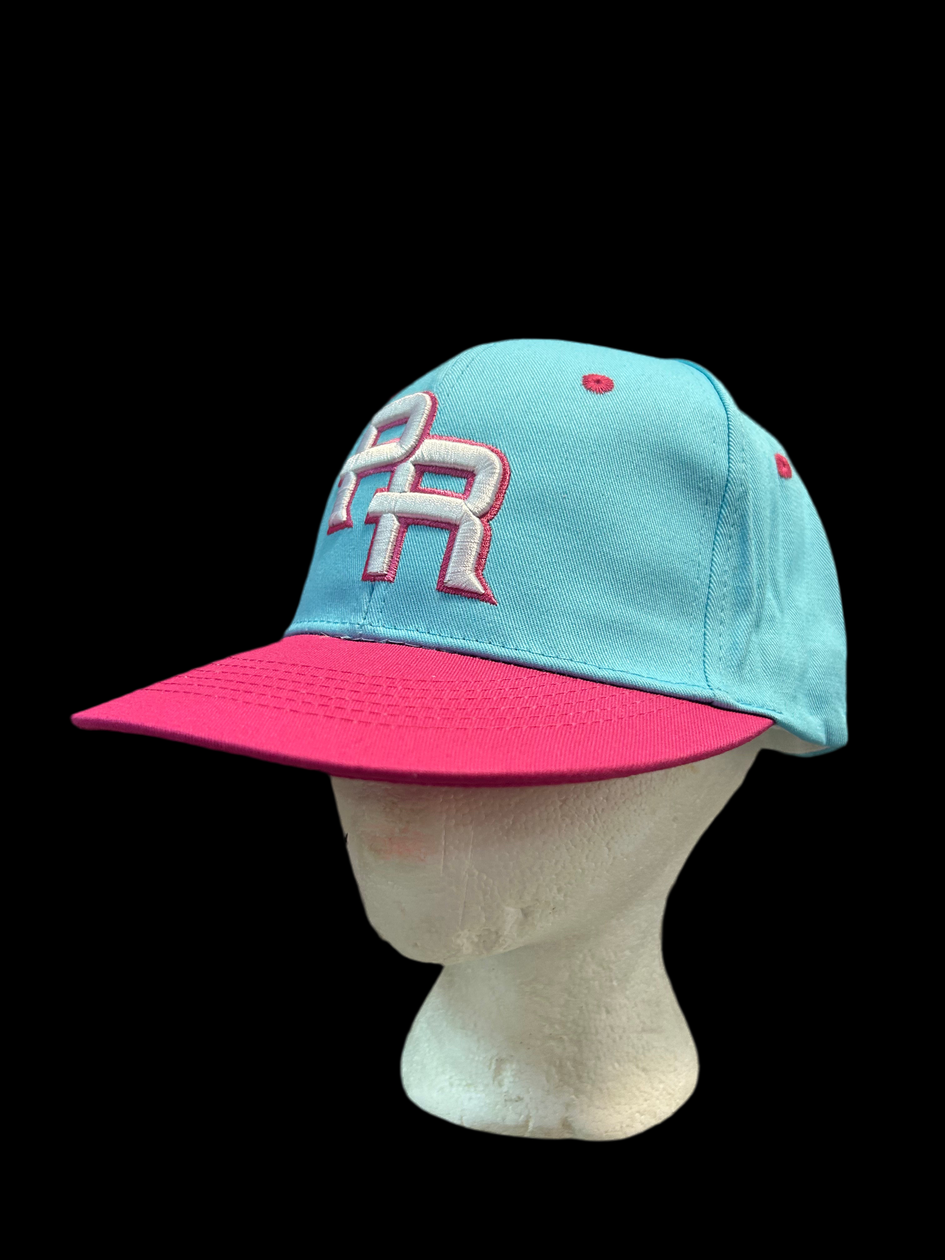 GORRA DE PUERTO RICO AZUL Y ROSA- PUERTO RICO MIAMI BLUE CAP