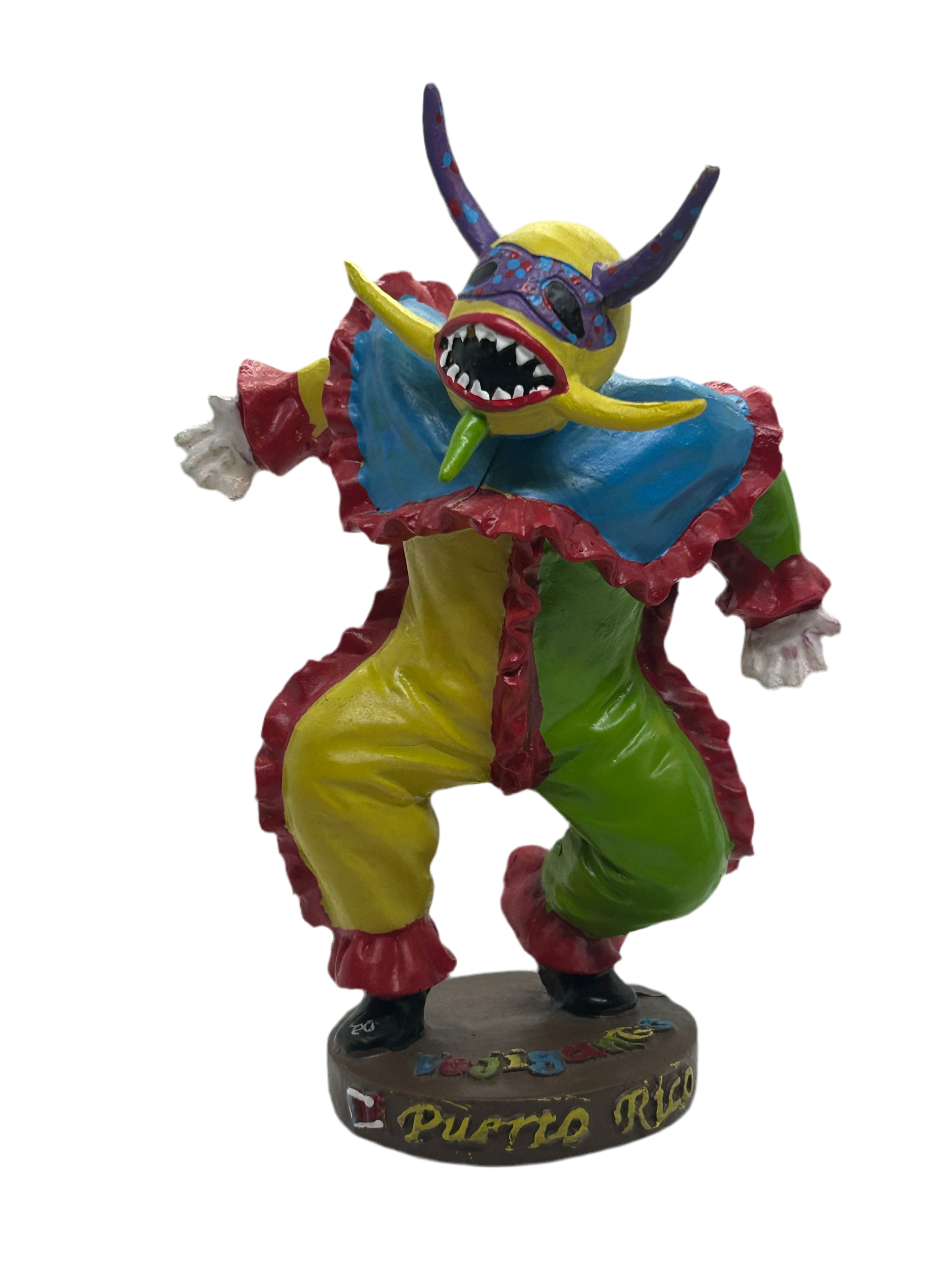 VEJIGANTE FIGURE PUERTO RICO - FIGURA VEJIGANTE 6” PUERTO RICO