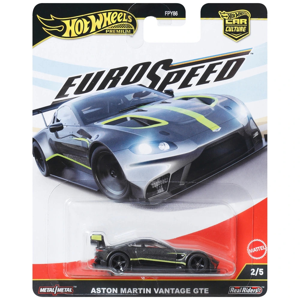 HOT WHEELS PREMIUM EURO SPEED ASTON MARTIN VANTAGE GTE