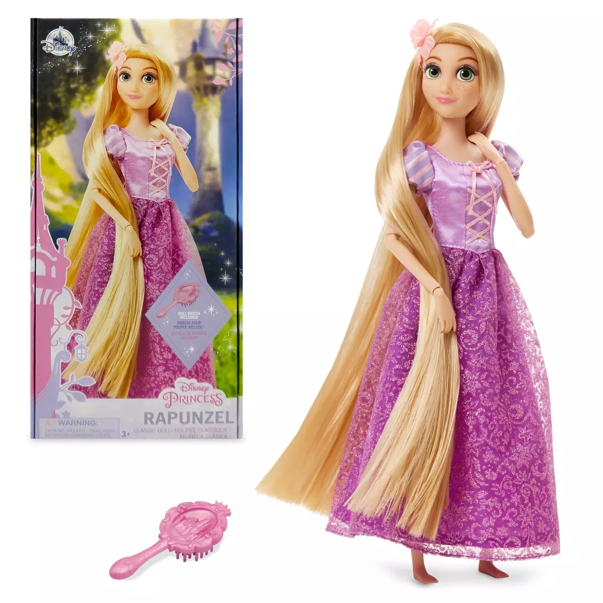 10” RAPUNZEL CLASSIC DOLL - TANGLED