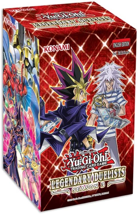 Caja de sobres de la temporada 3 de Cartas coleccionables de Yu-Gi-Oh!: Duelista legendario