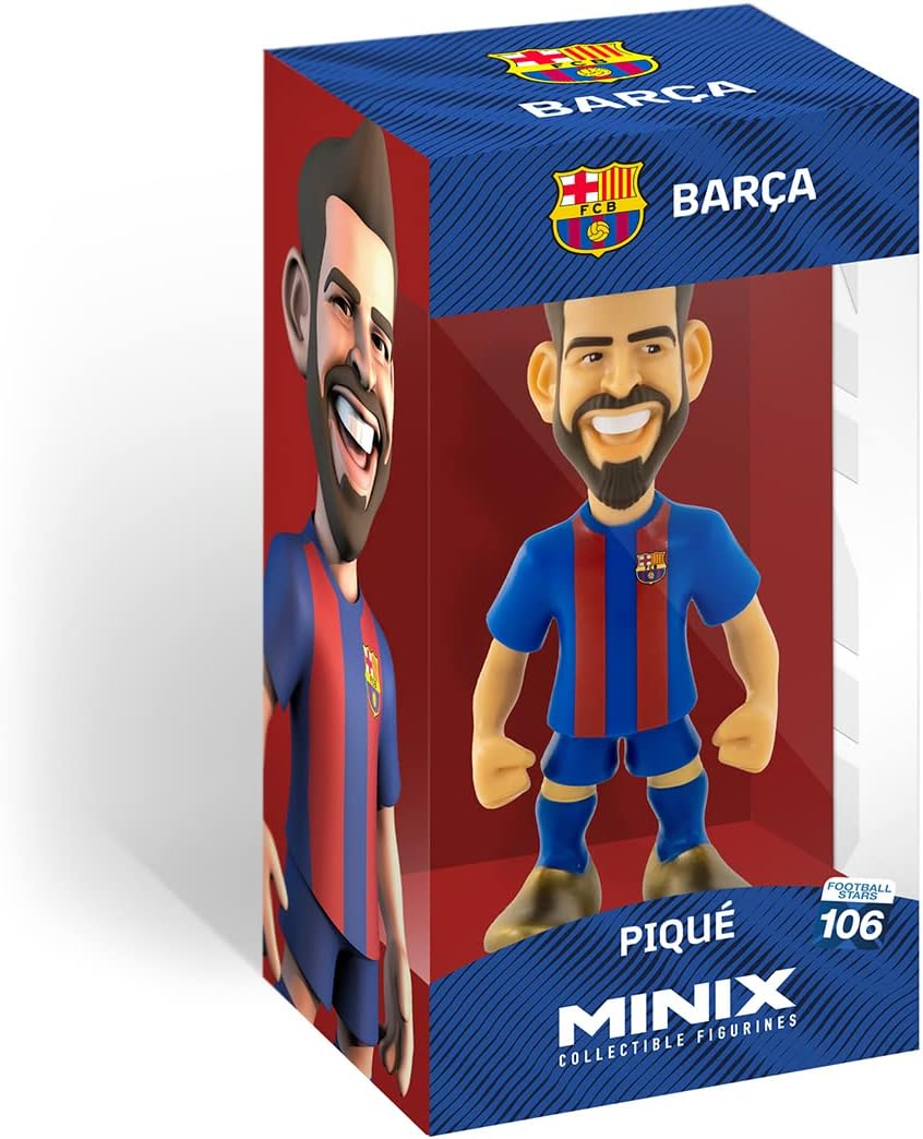 GERARD PIQUE MINI X - FC BARCELONA 3 - SOCCER FIGURES