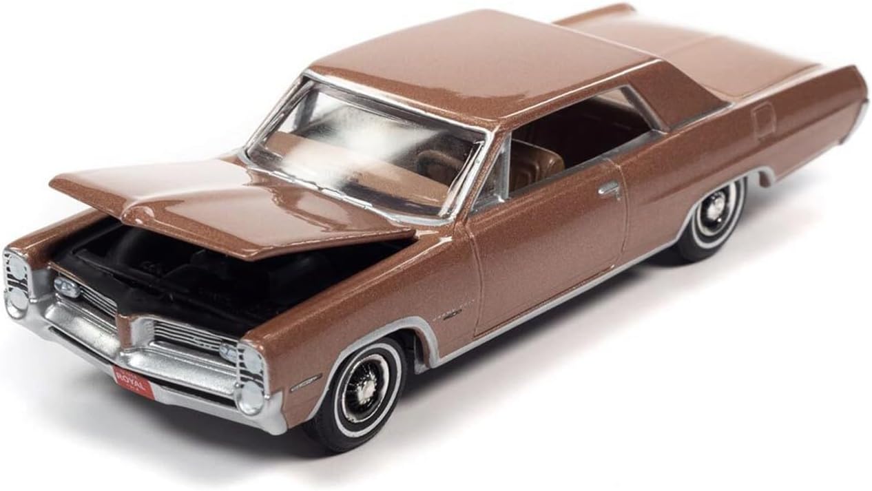 1/64 1964 PONTIAC GRAND PRIX ROYAL BOBCAT SADDLEBRONZE METALLIC - VINTAGE MUSCLE