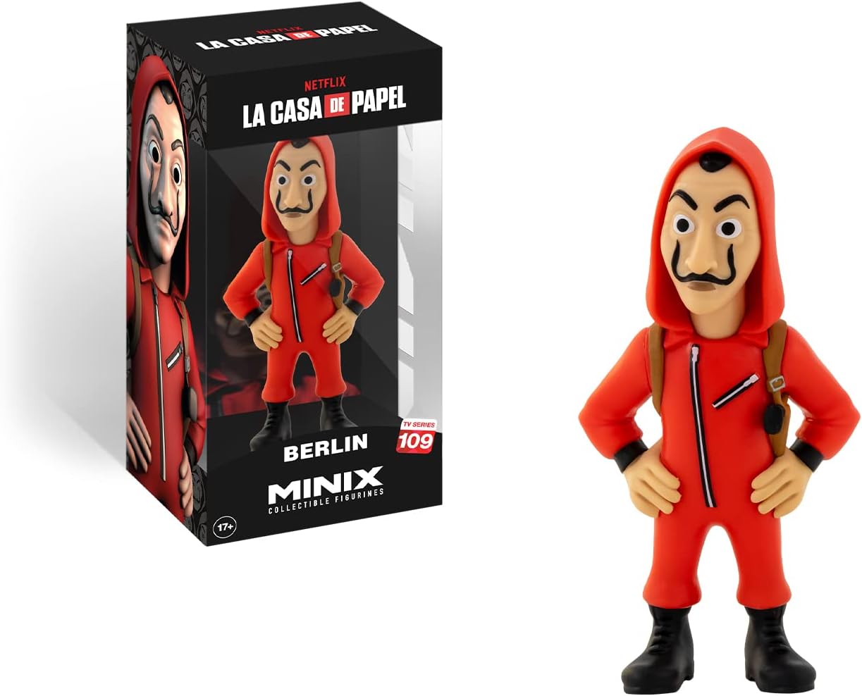 MONEY HEIST: BERLIN WITH MASK MINIX VINYL FIGURE