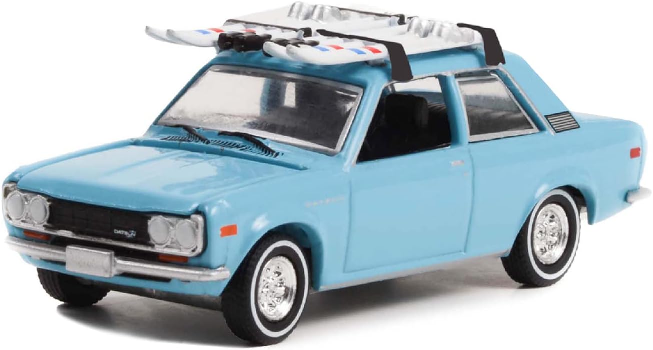 1/64 1970 DATSUN 510 W/SKI ROOF RACK - VINTAGE AD CARS