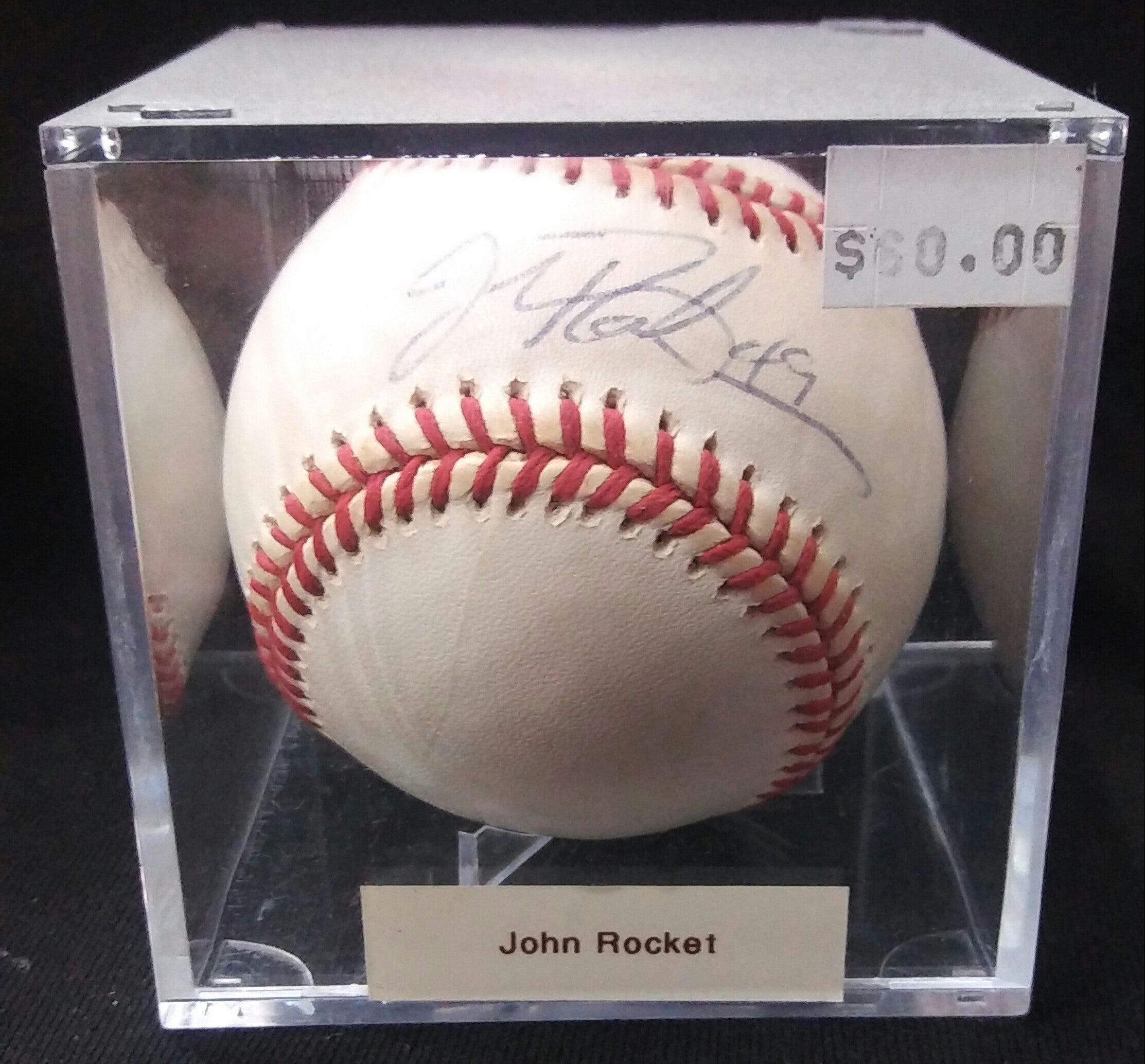 Bola de baseball autografiada por ....