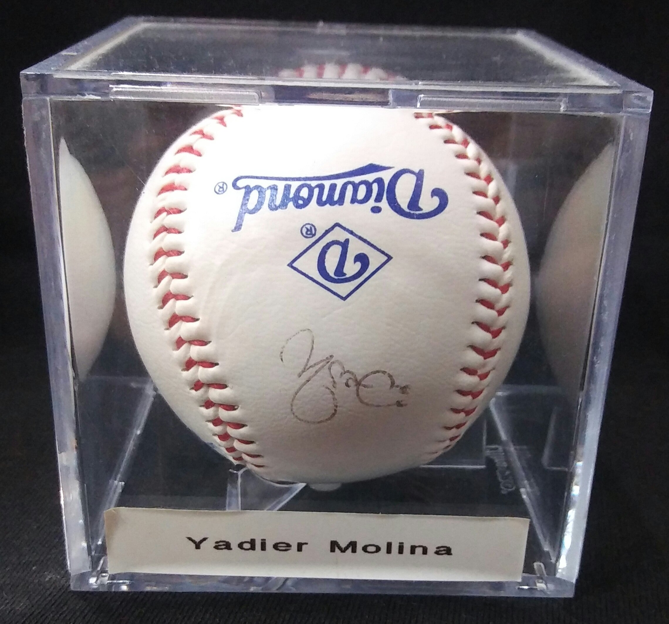 Bola de baseball autografiada por ....