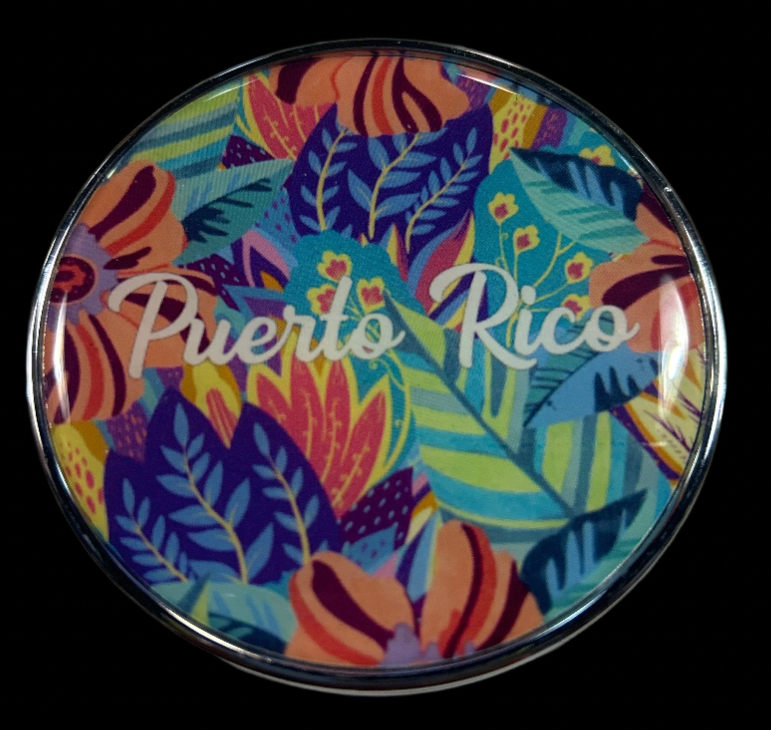3.5" PUERTO RICO POCKET MIRROR