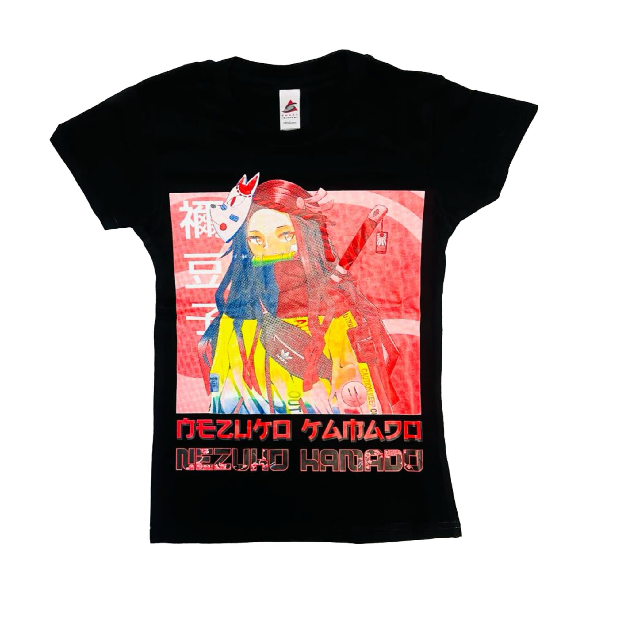 CAMISETA DEMON SLAYER PARA ADULTO