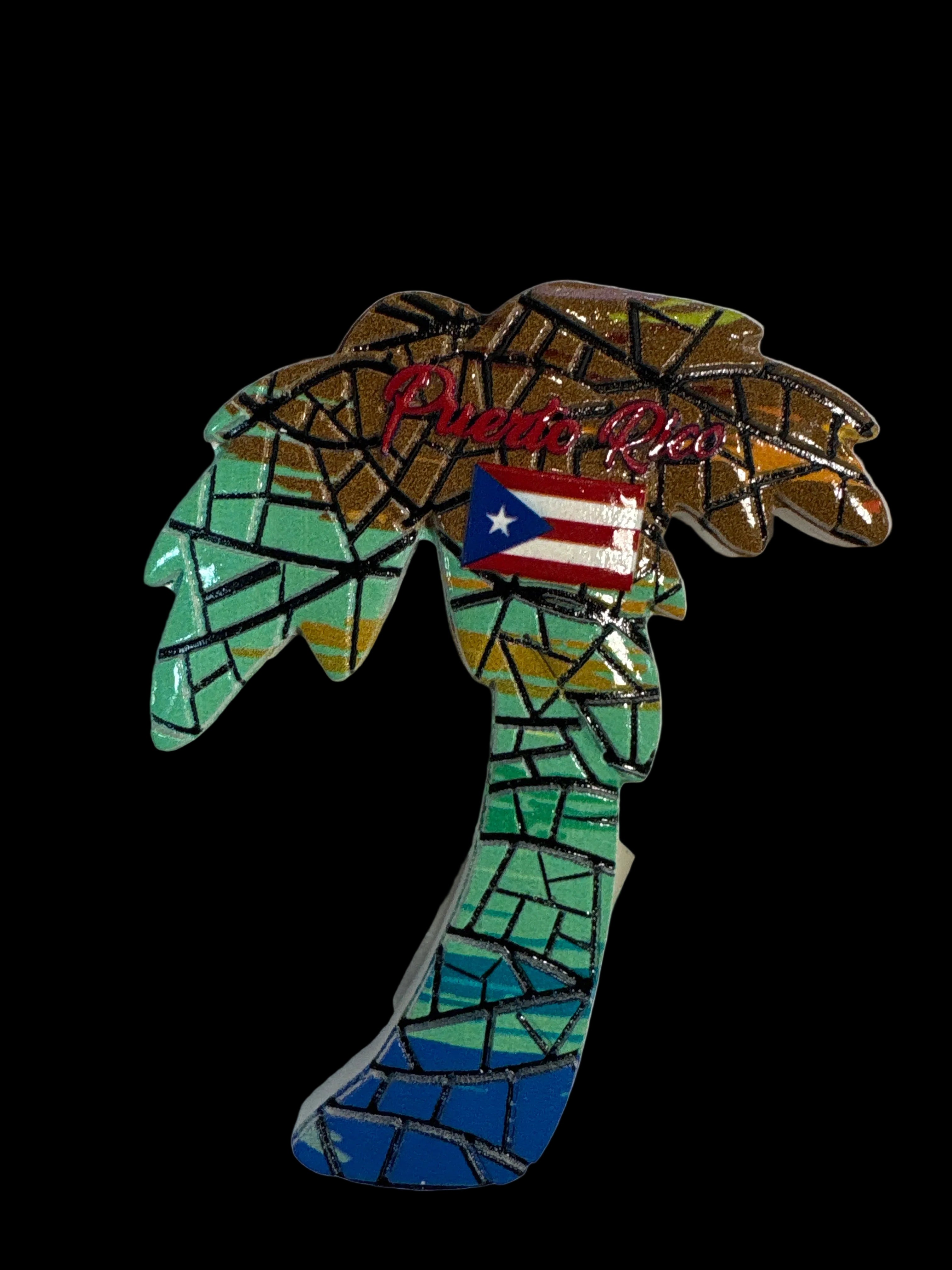 MAGNET OF PALMA MOSAICO PUERTO RICO