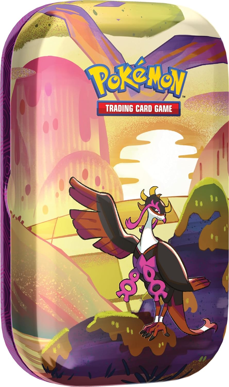 POKEMON SCARLET & VIOLET “SHROUDED FABBLE” MINI TIN - FEZANDIPITI