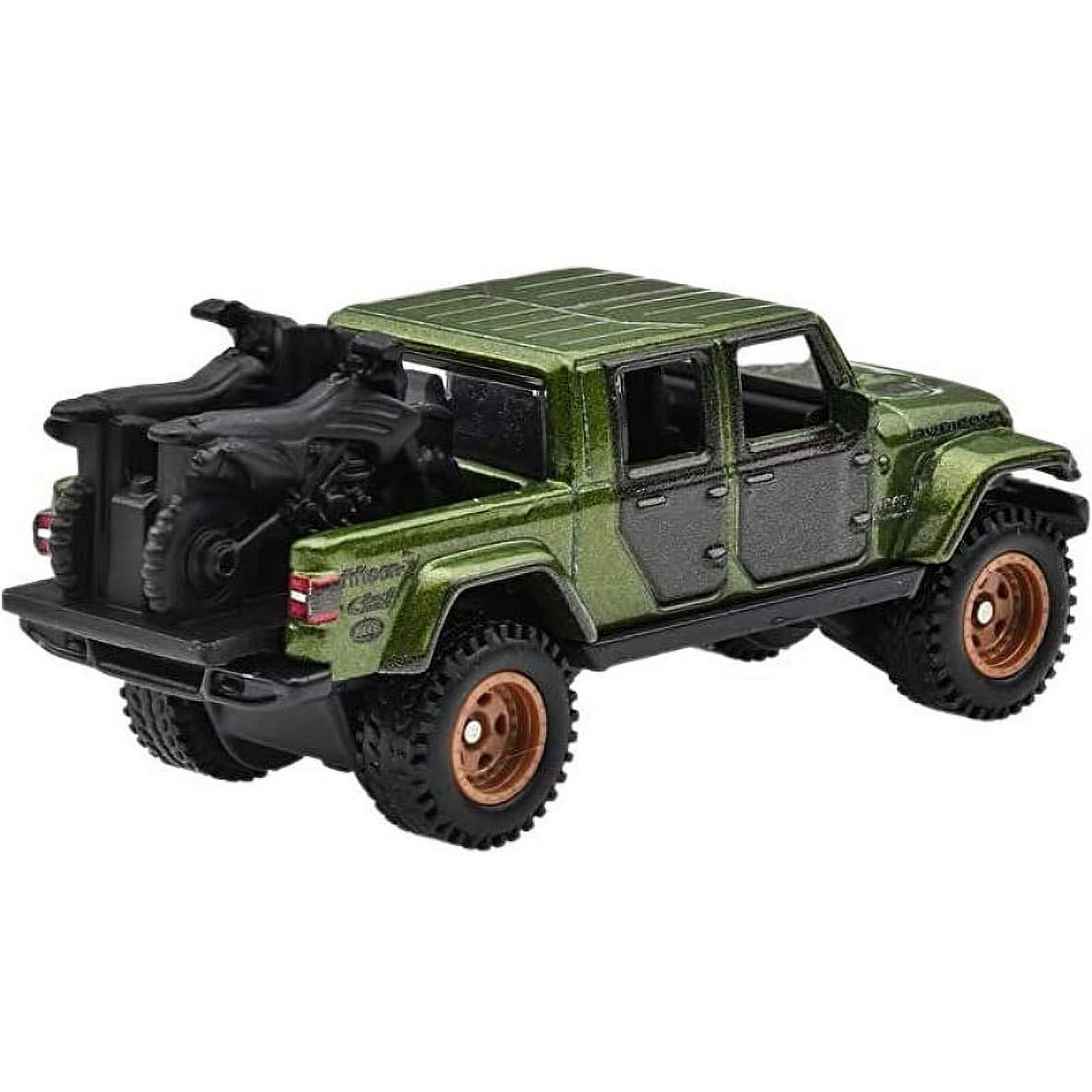1/64 20' JEEP GLADIATOR & TWO MOTORCYCLES - HYPER HAULER