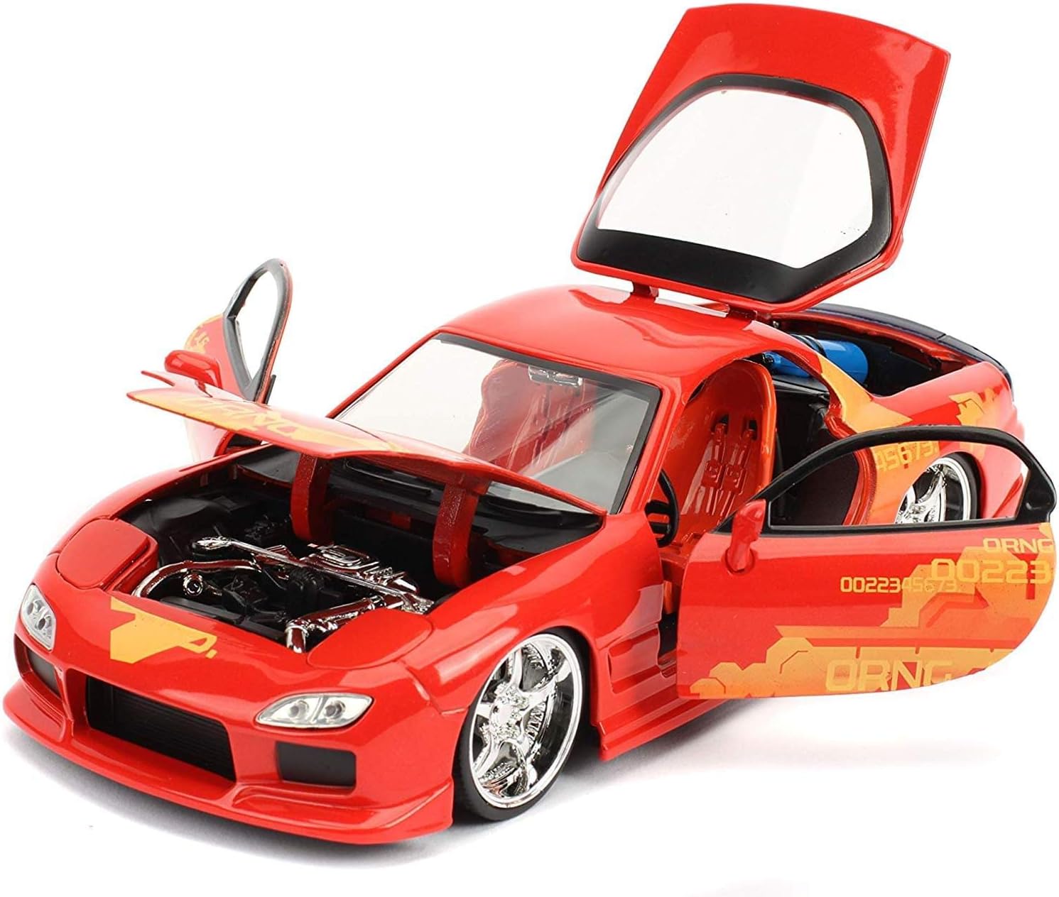 1/24 MAZDA RX-7 ORANGE - FAST & FURIOUS