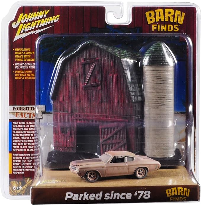 1/64 1970 CHEVY CHEVELLE SS - BARN FINDS