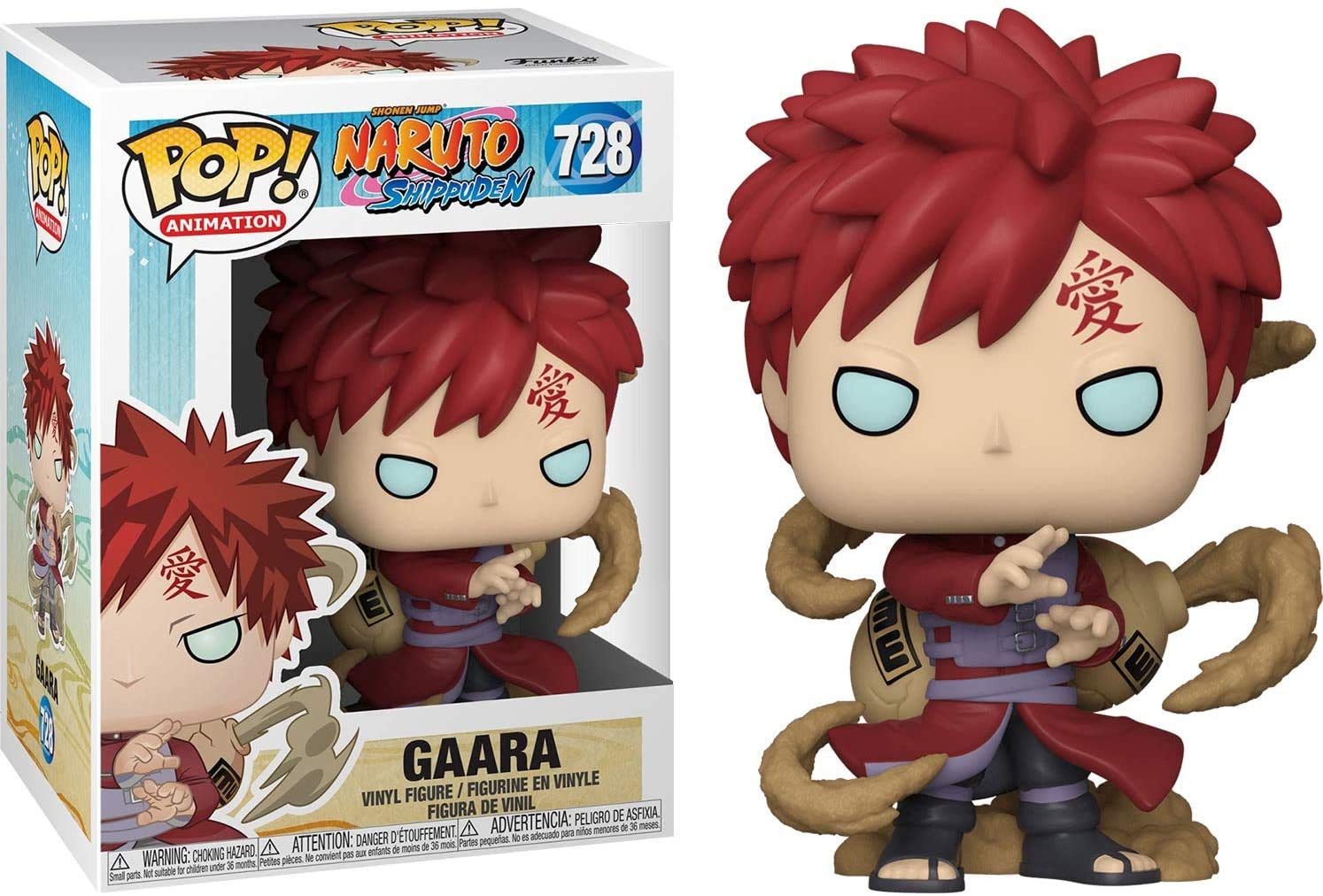 SHONEN NARUTO SHIPPUDEN GAARA FUNKO POP #728