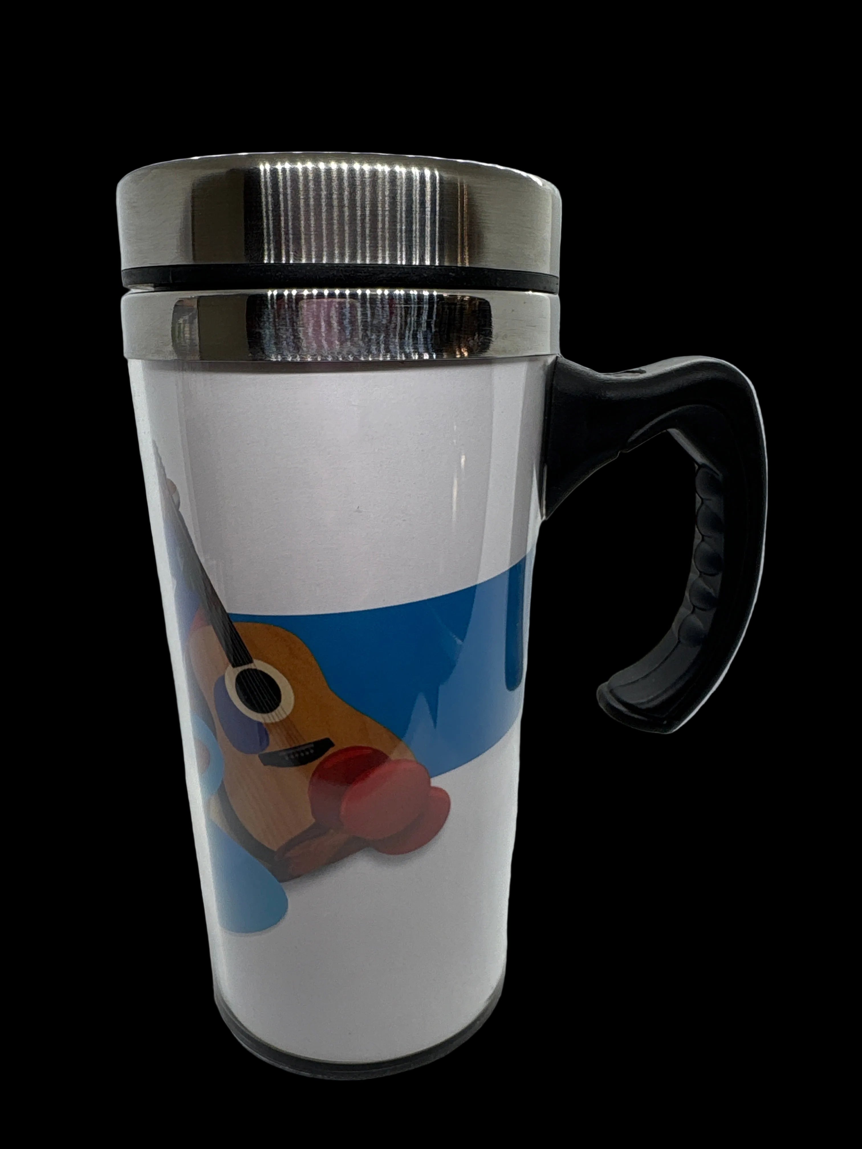 PUERTO RICO INSTRUMENTS THERMAL CUP WITH HANDLE