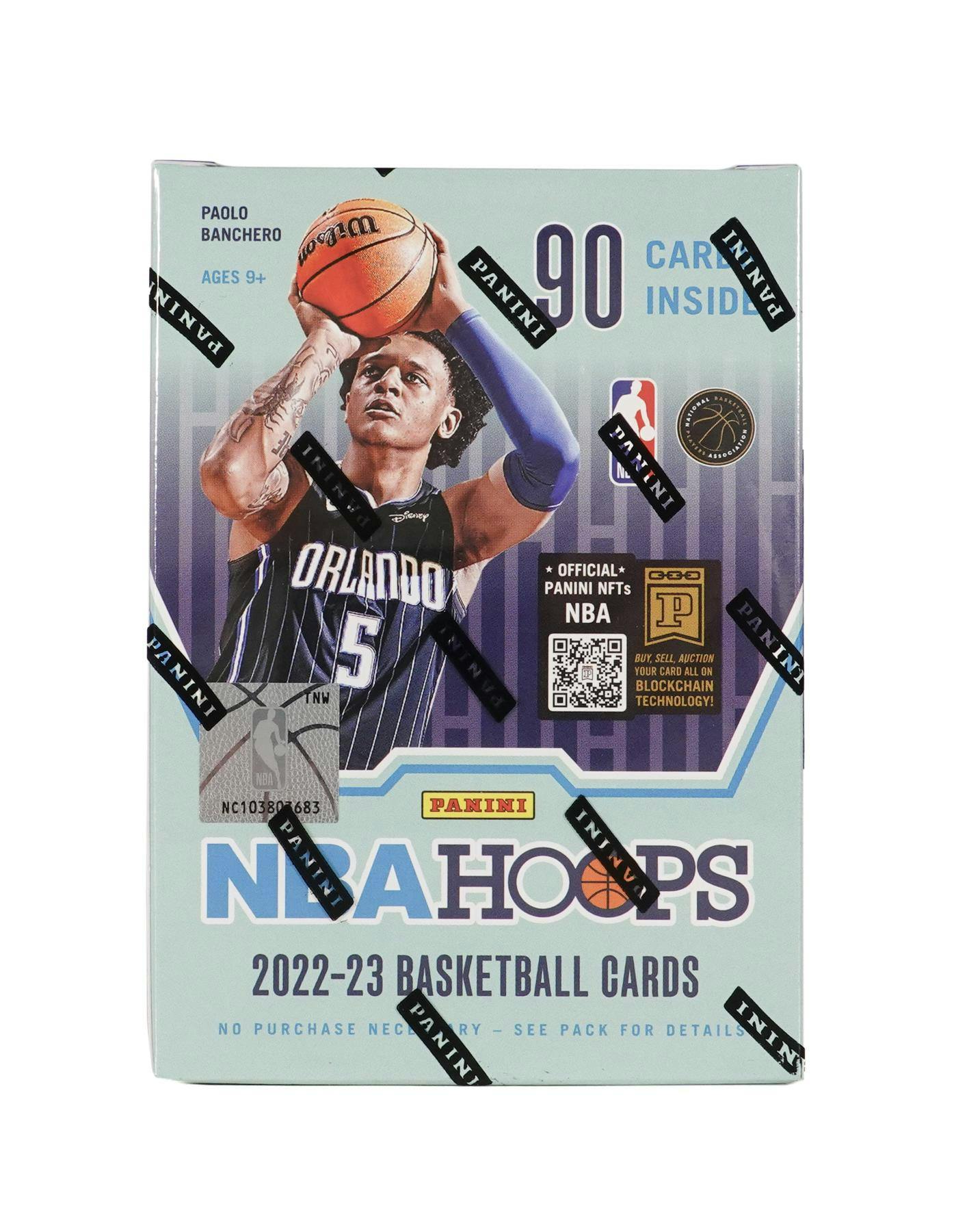 Caja de 6 unidades de baloncesto Panini NBA Hoops Holiday 2022/23