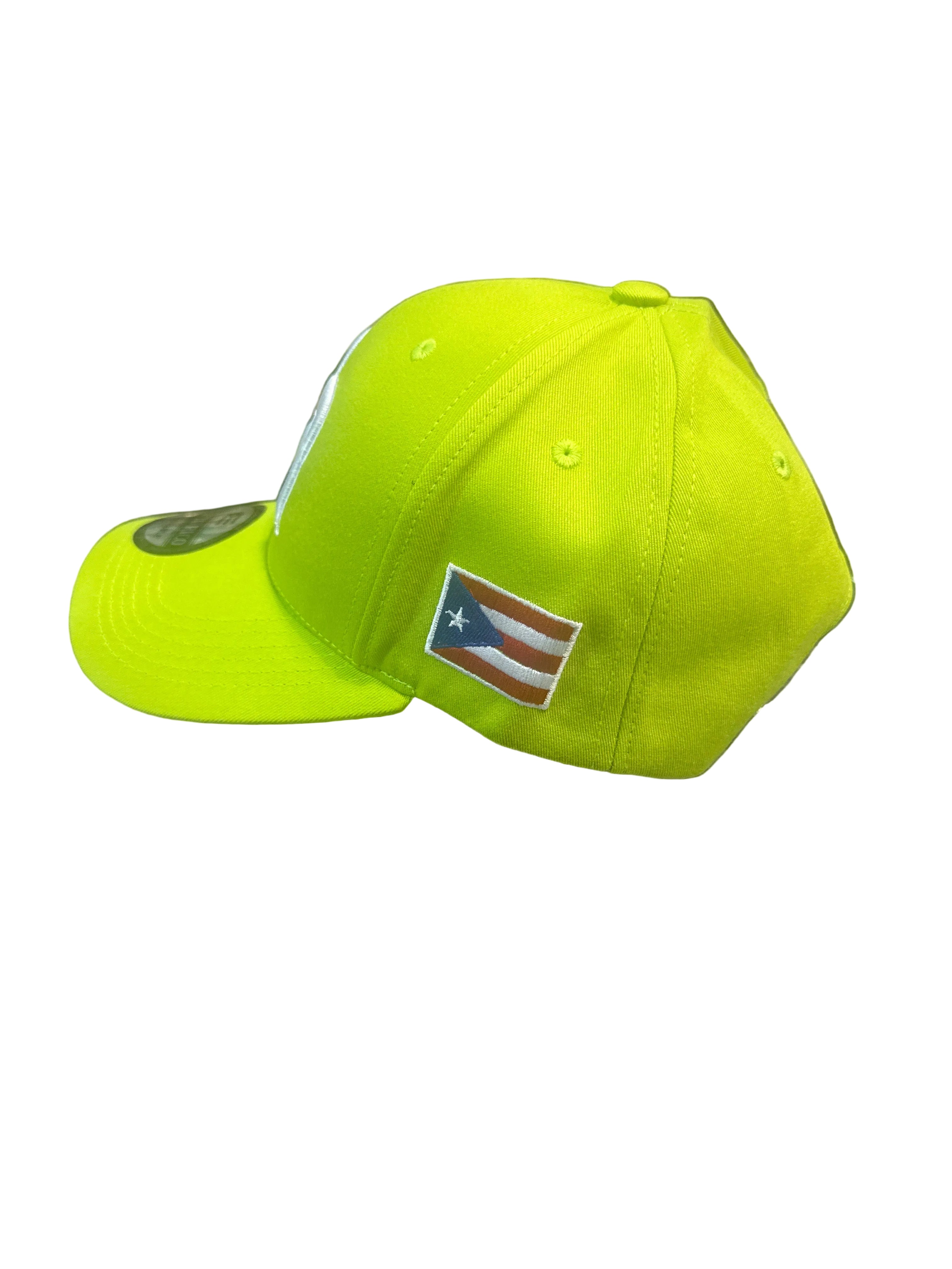 GORRA DE PUERTO RICO - VERDE LIMA