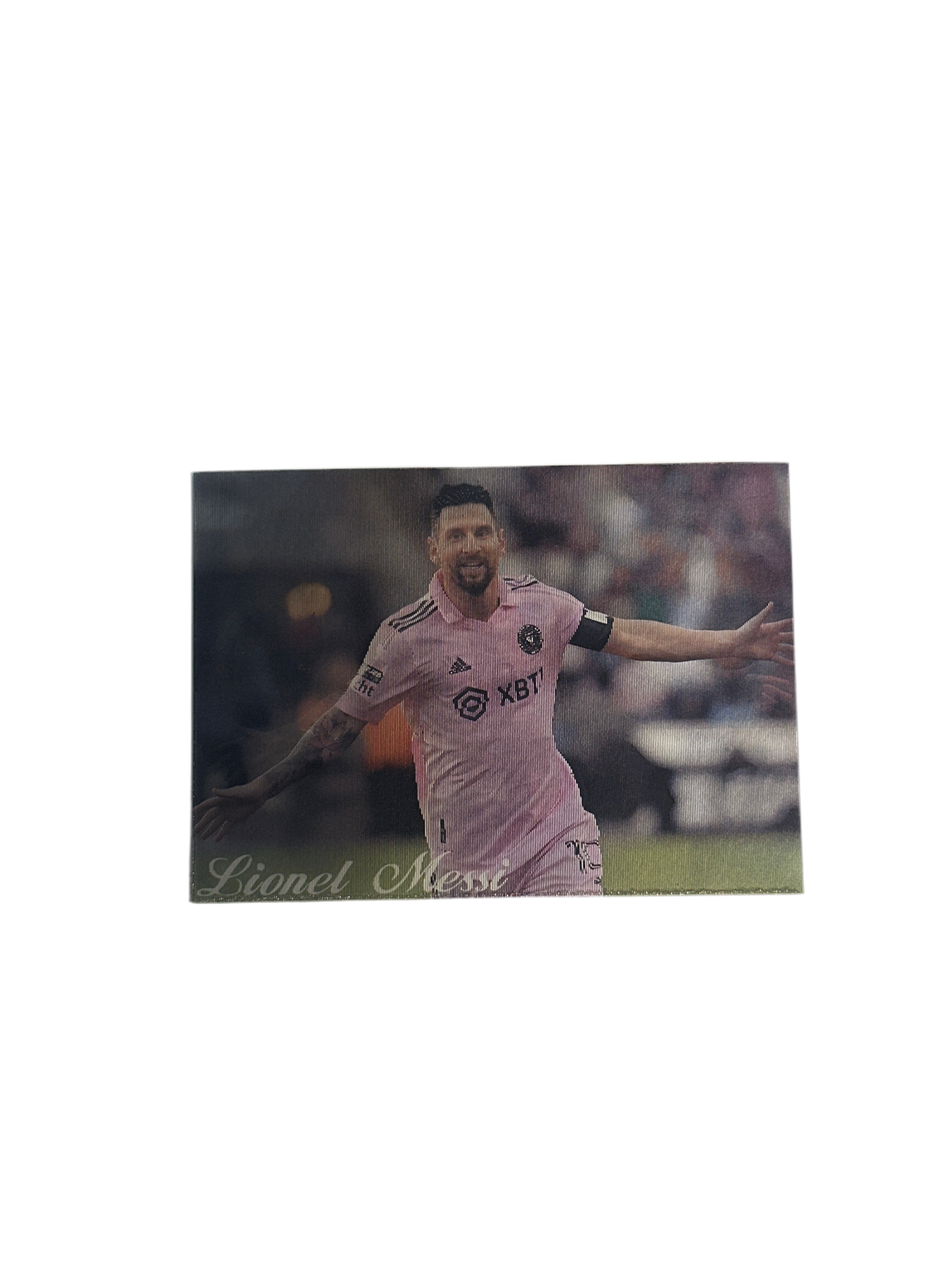 PEGATINA 3D DE LIONEL MESSI