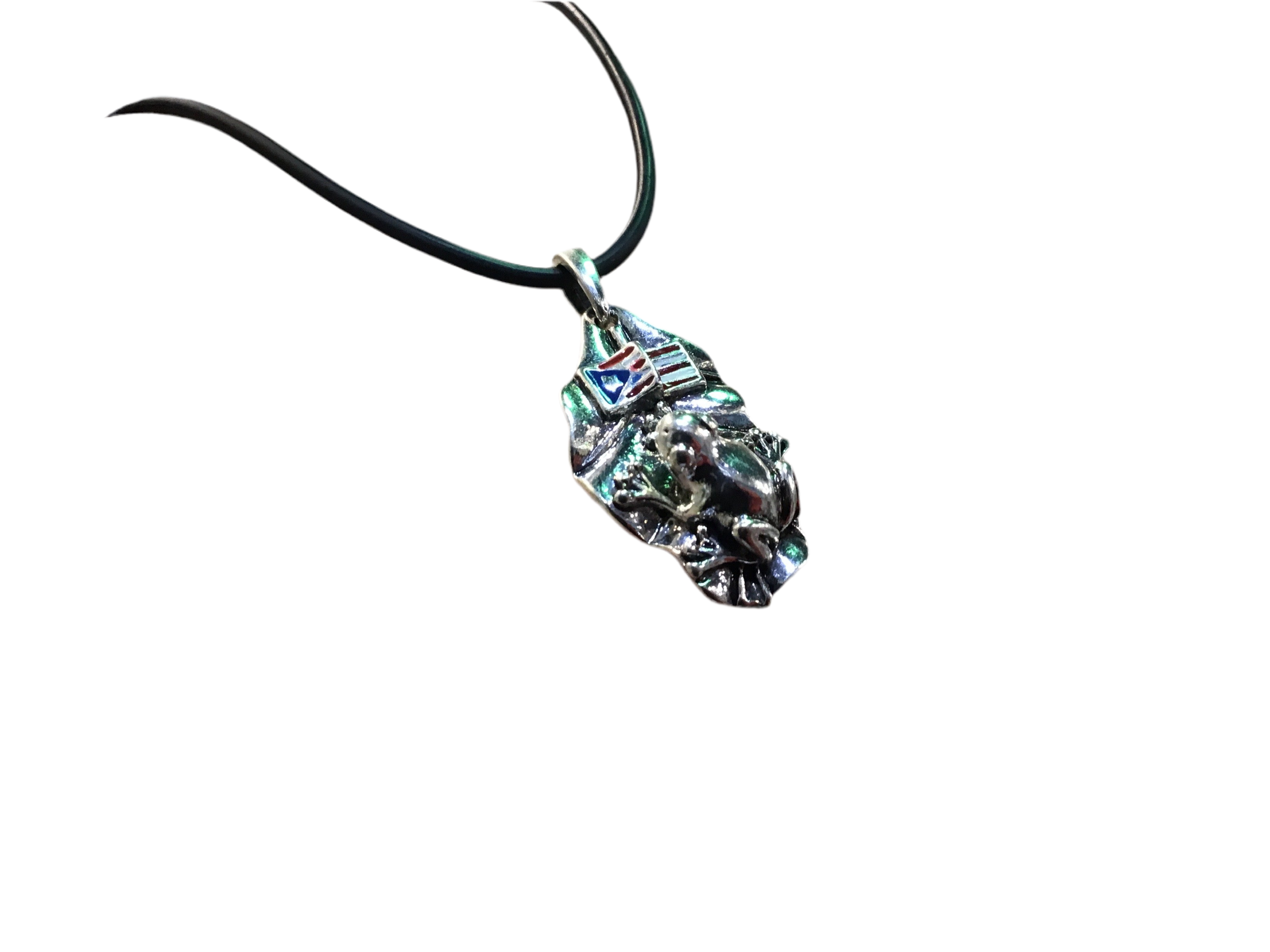 COLLAR DE PUERTO RICO - COQUI HOJA (D-1) # 4943