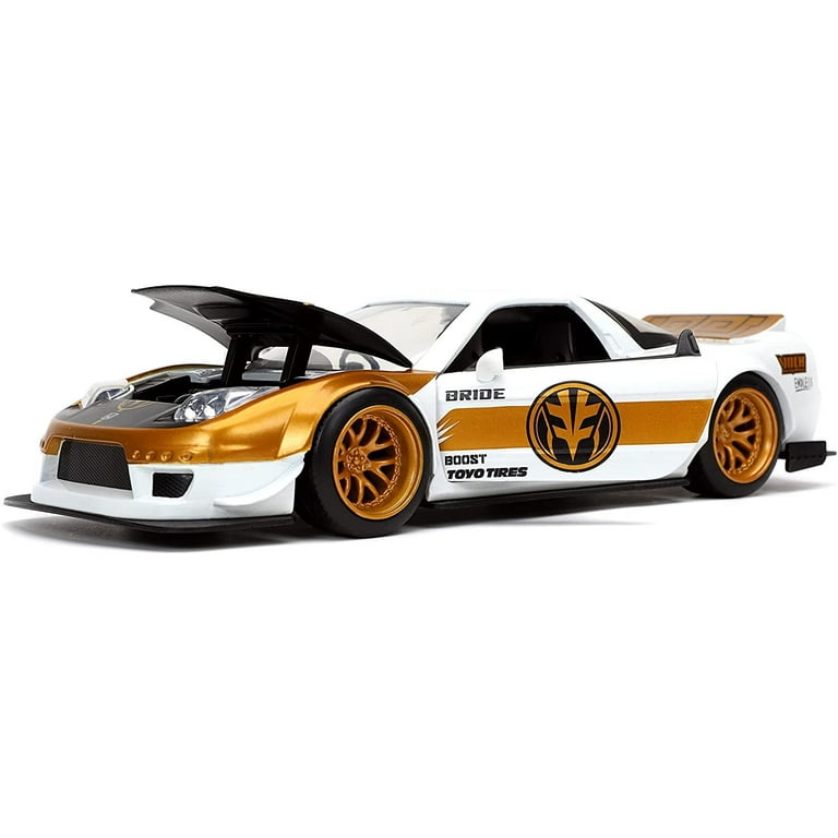 1/24 WHITE RANGER & 2002 HONDA NSX TYPE R - JAPAN SPEC POWER RANGER