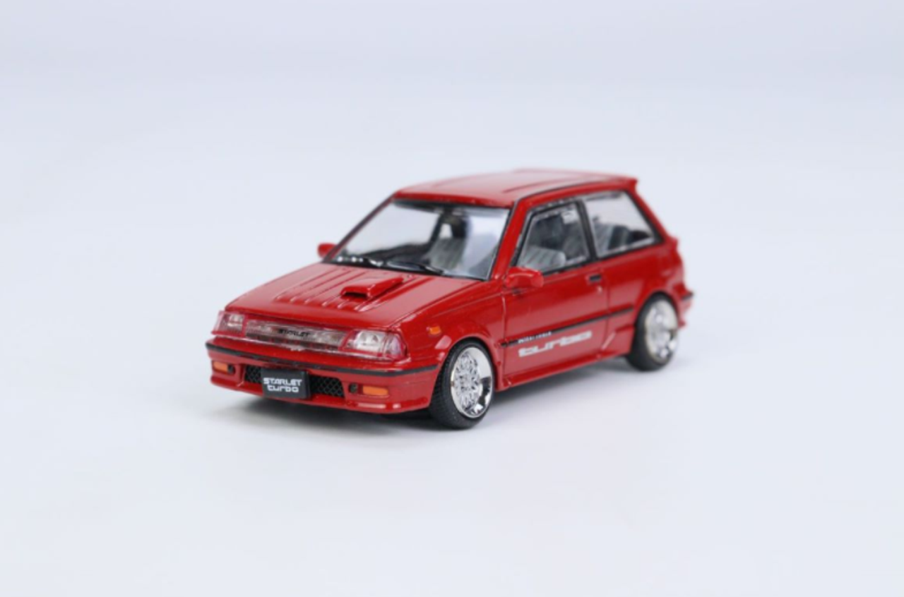 1/64 1988 TOYOTA STARLET TURBO - S EP71 - RED