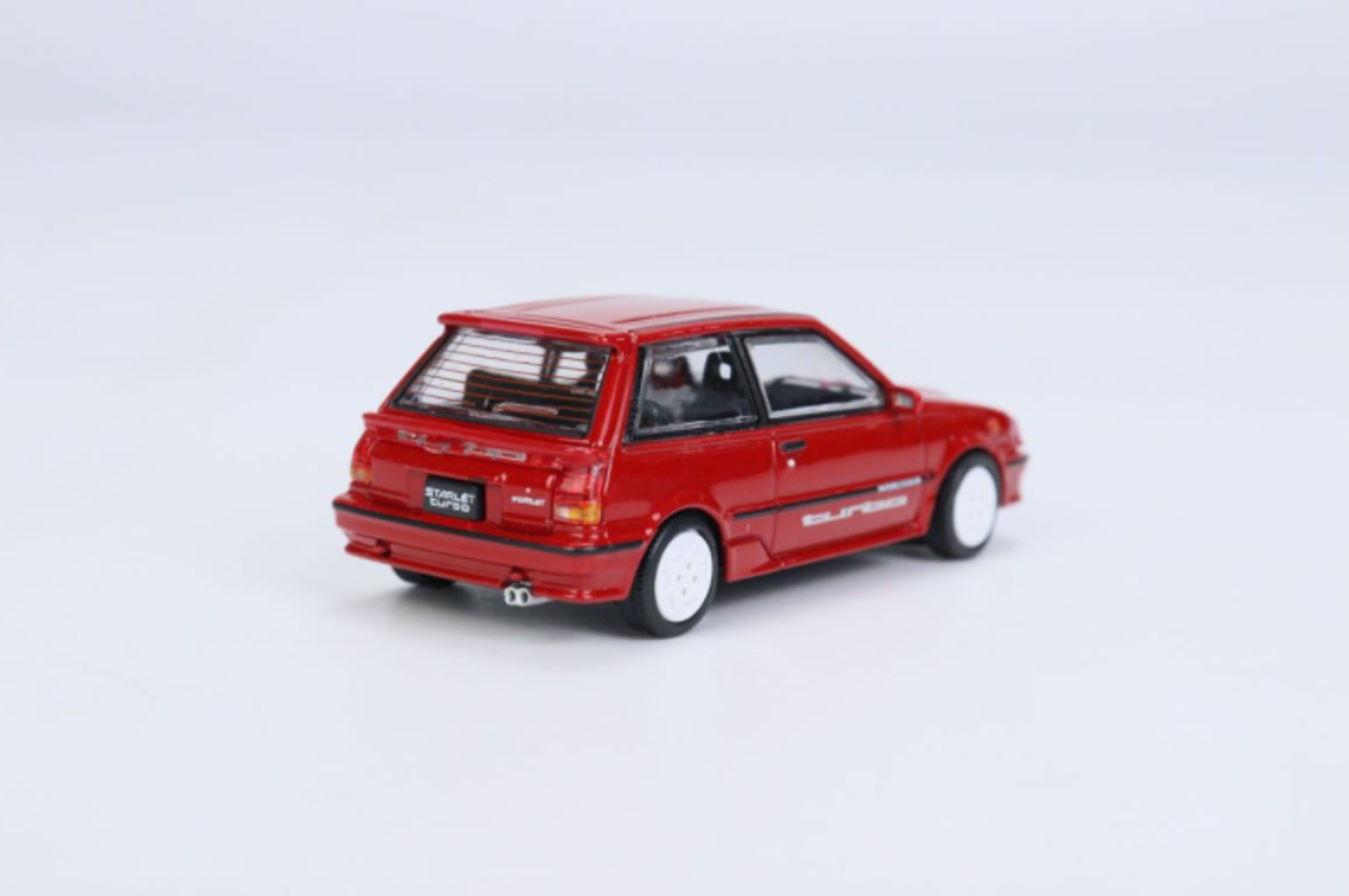 1/64 1988 TOYOTA STARLET TURBO - S EP71 - RED