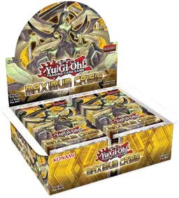 Yugioh Maximum Crisis booster box