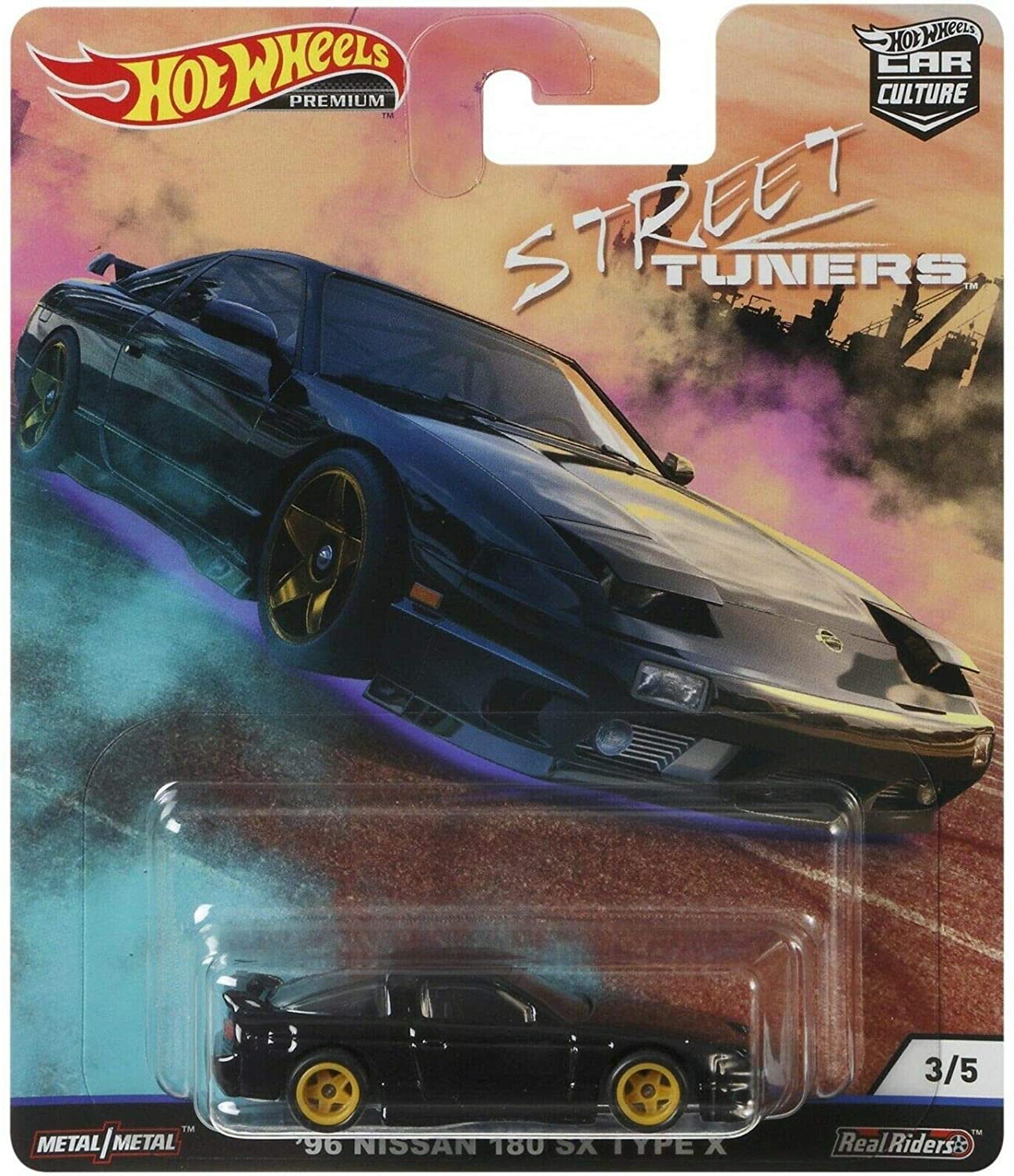 1:64 Street Tuners - 1996 Nissan 180 SX Type X